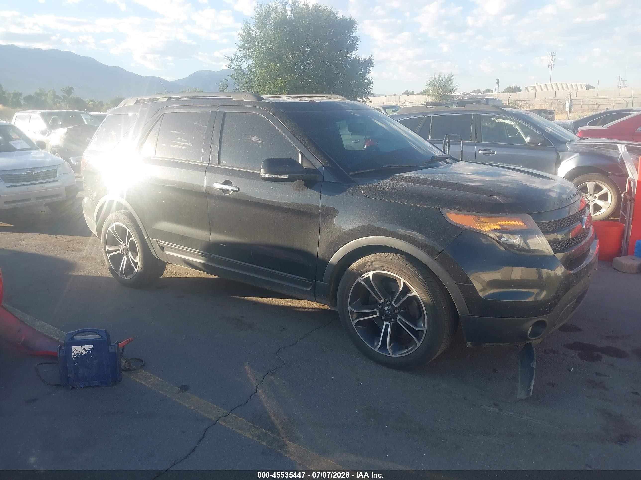 2014 Ford Explorer Sport, VIN 1FM5K8GT4EGC58448 — Normal wear