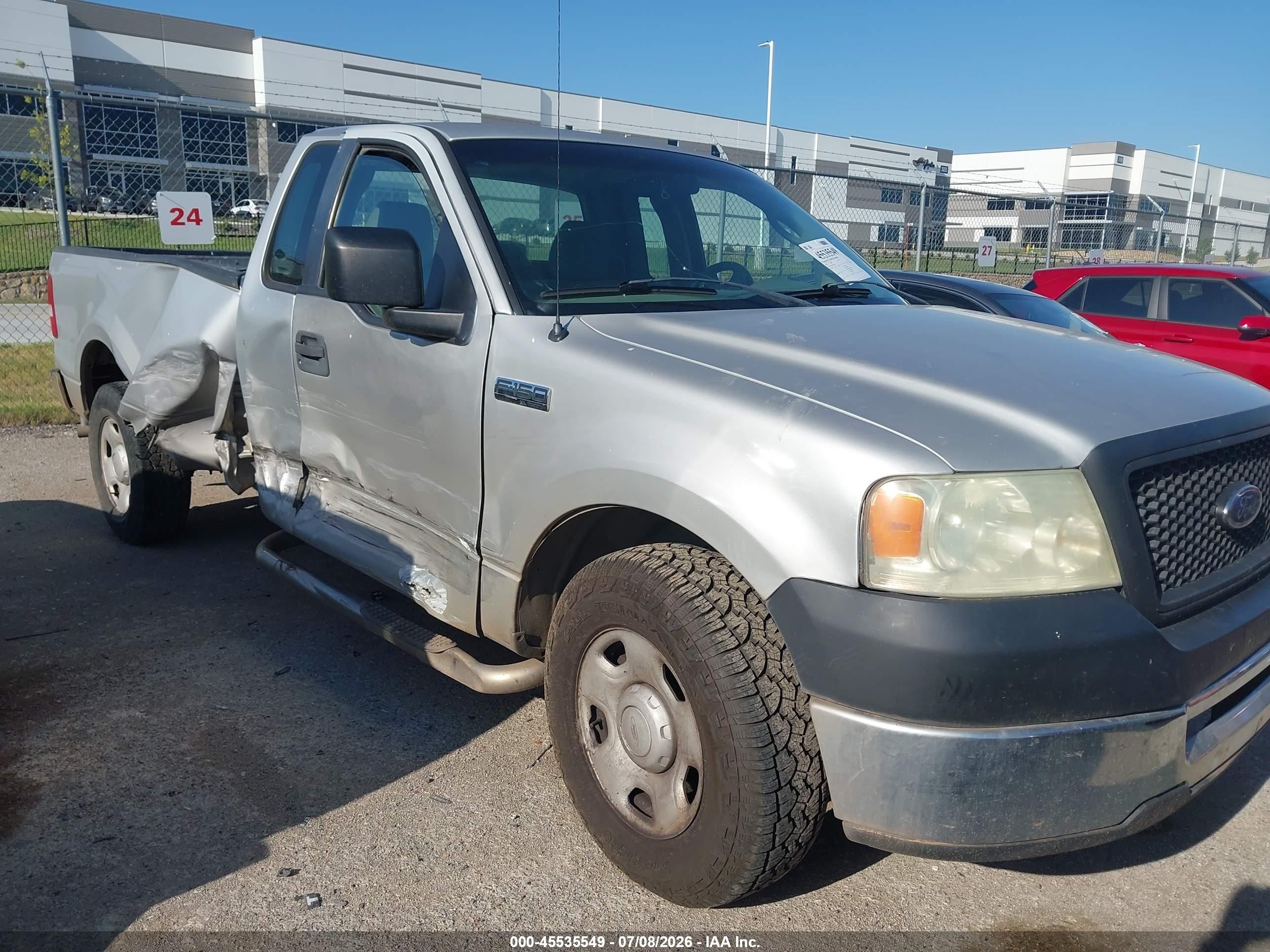 2007 Ford F-150 XL, VIN 1FTRF12W87KD58099 — Side
