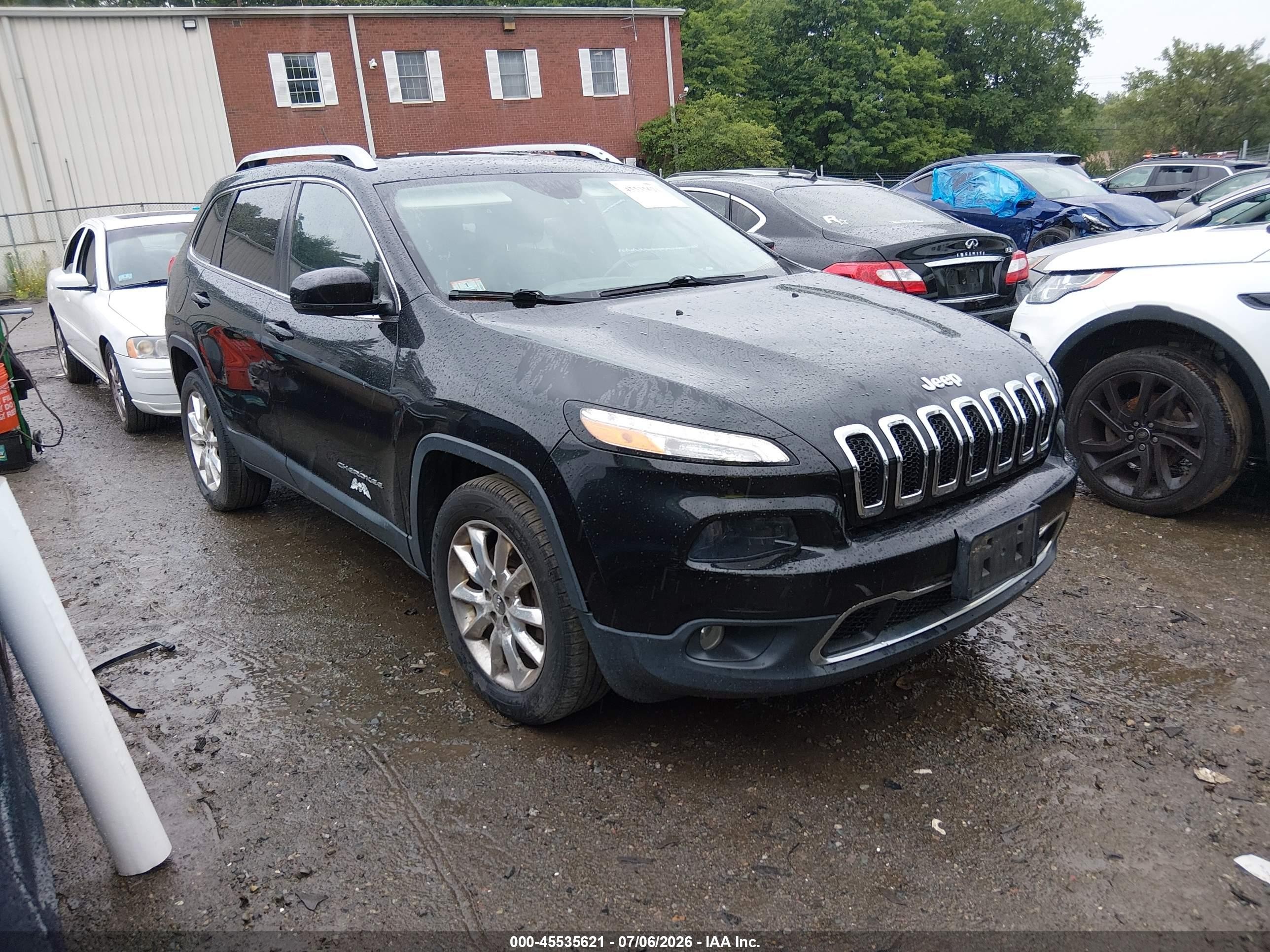 2015 Jeep Cherokee Limited, VIN 1C4PJMDS9FW774123 — Обычный износ
