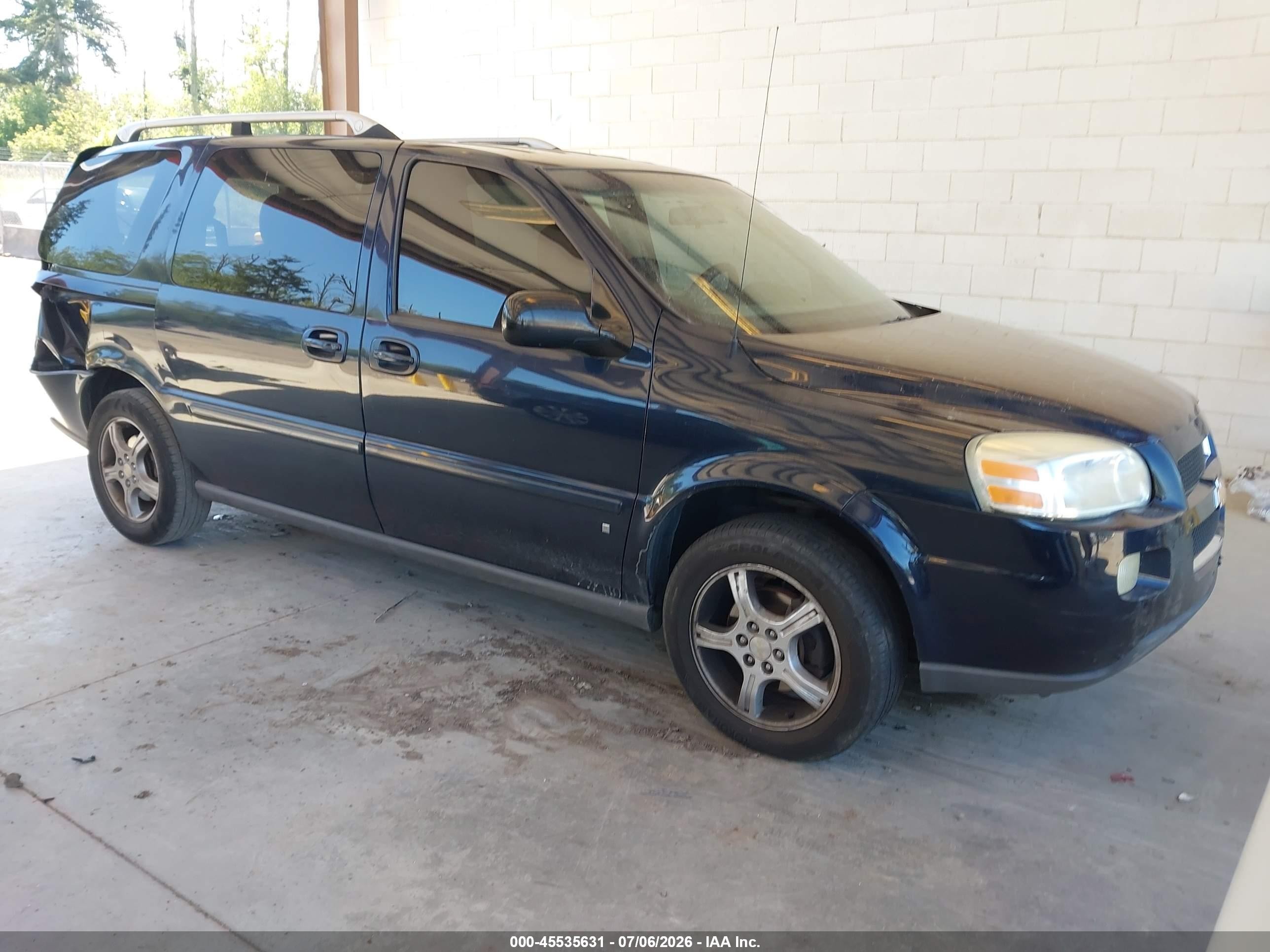 2006 Chevrolet Uplander 2LT, VIN 1GNDV33L86D111639 — Rear end