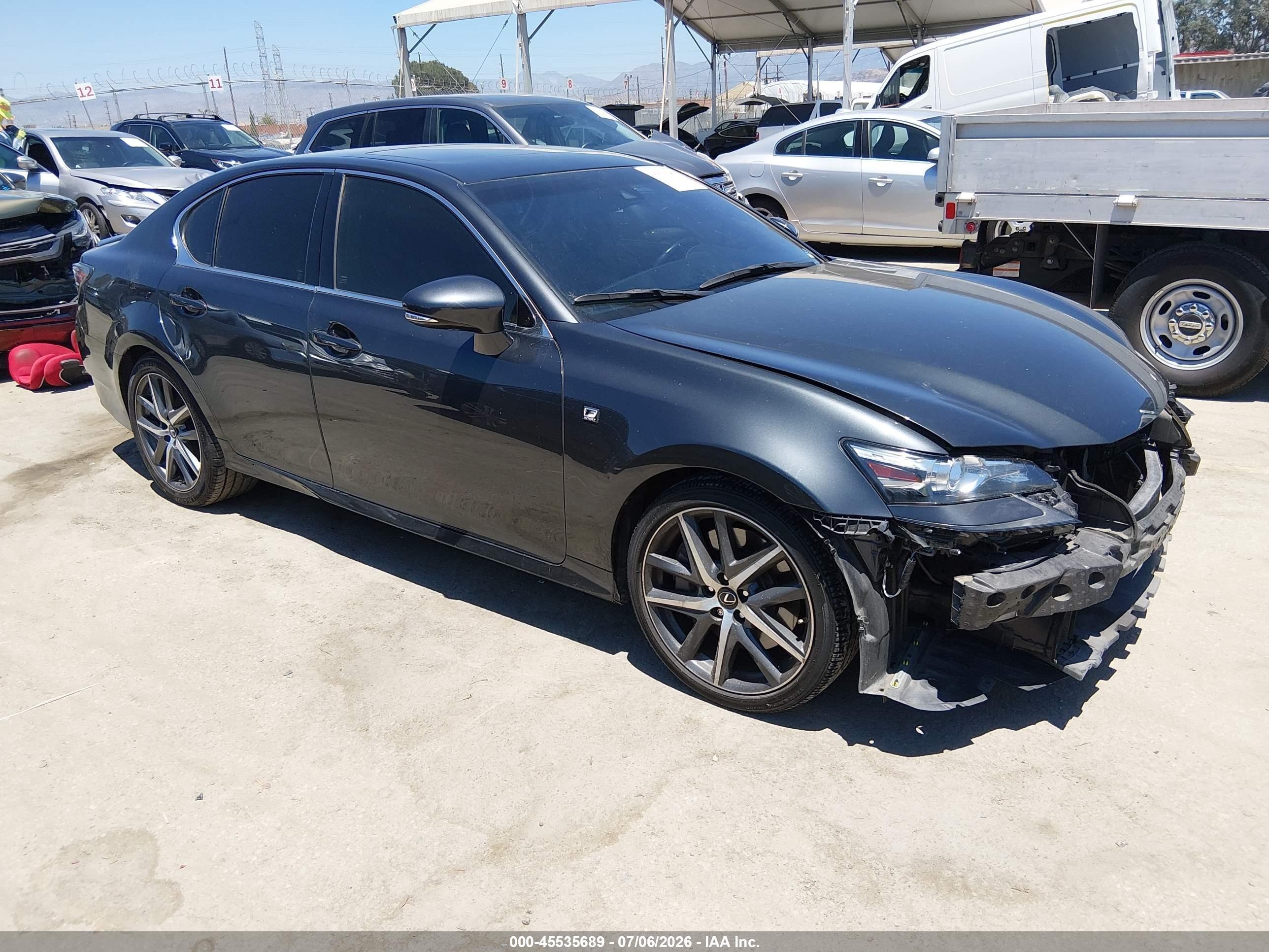 2018 Lexus GS 350 F Sport, VIN JTHBZ1BL7JA015391 — Front end