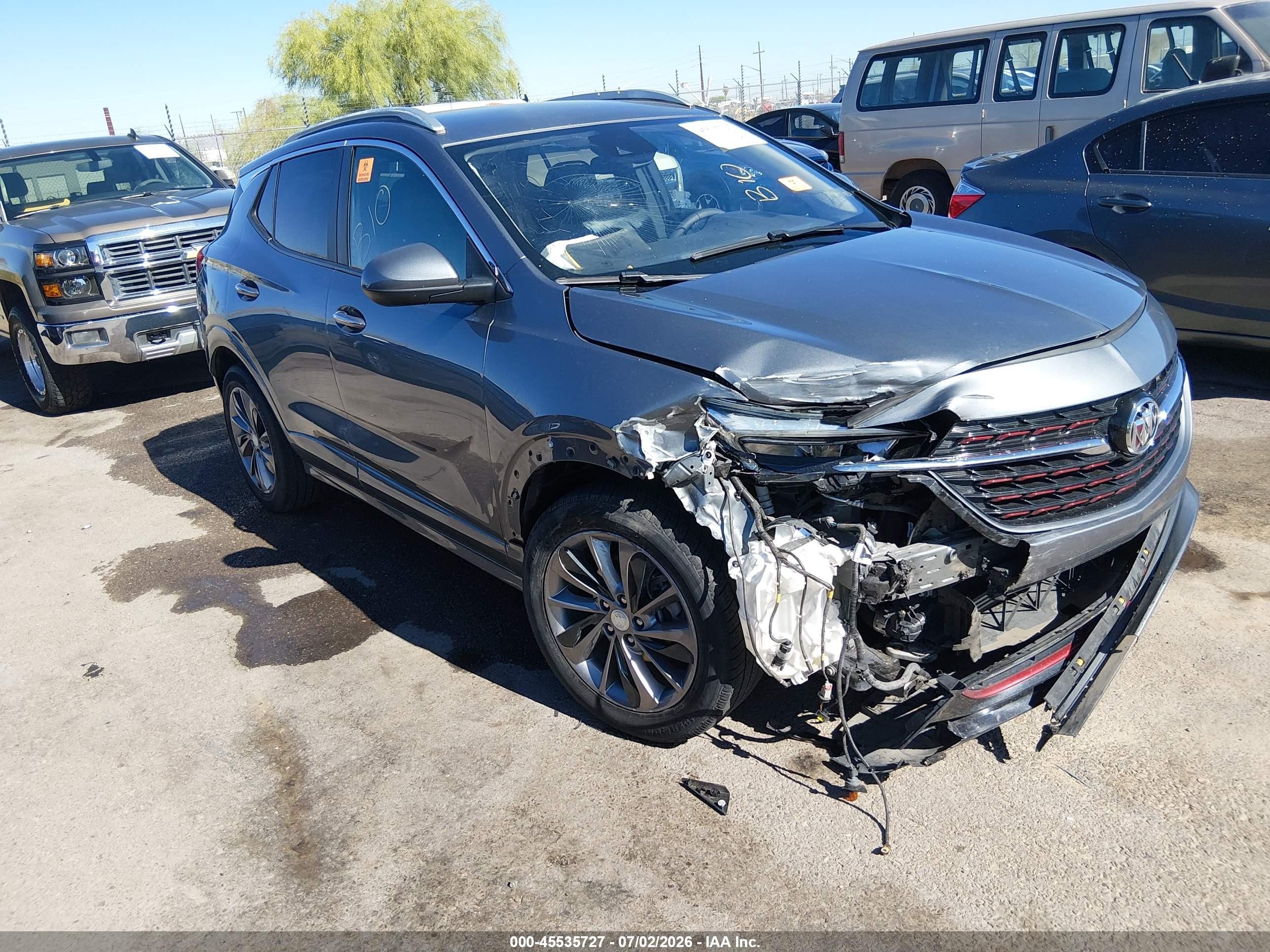 2022 Buick Encore GX Select, VIN KL4MMDSL0NB073203 — Biohazard / chemical