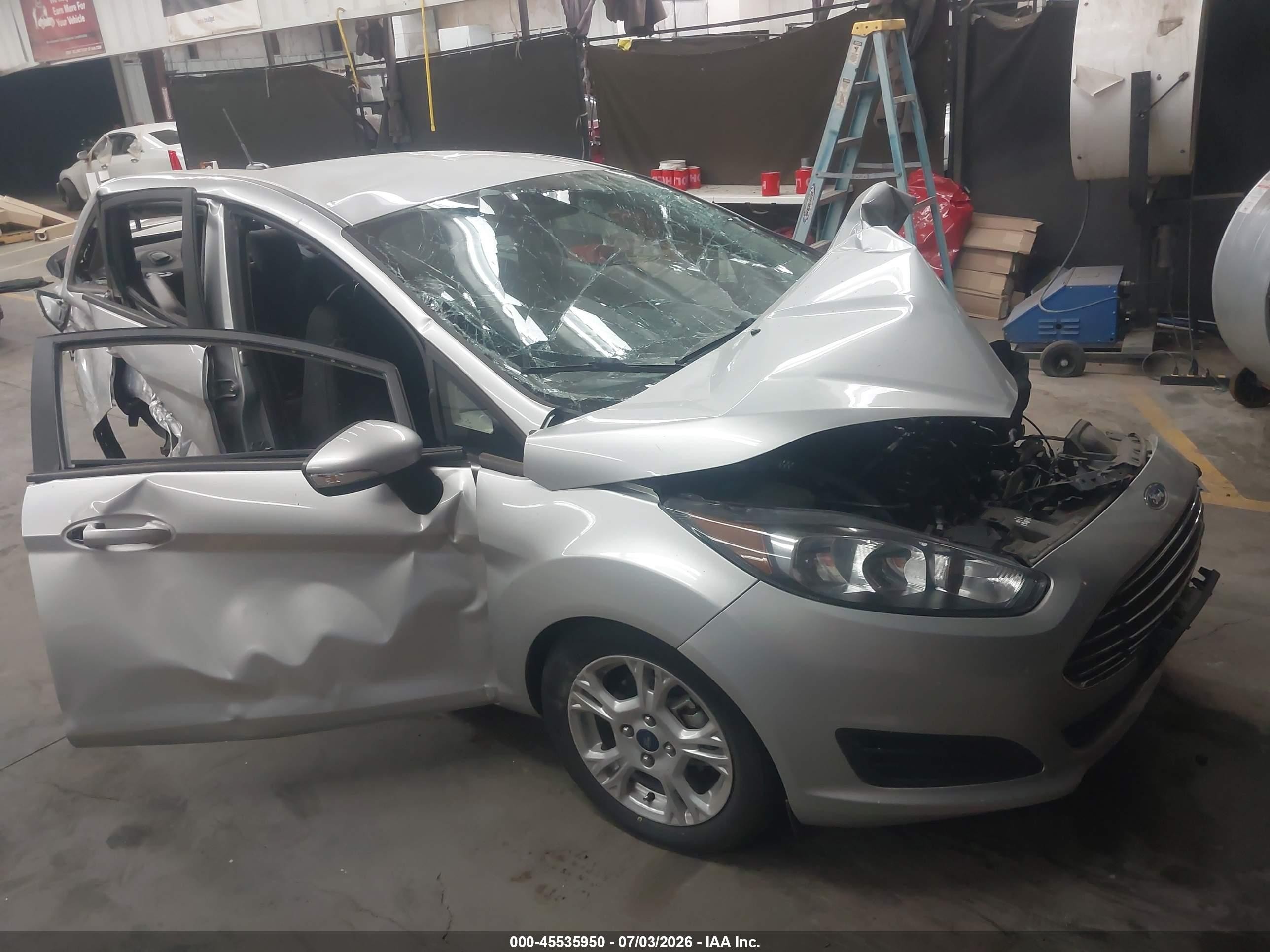 2016 Ford Fiesta SE, VIN 3FADP4BJ0GM183570 — По всему кузову