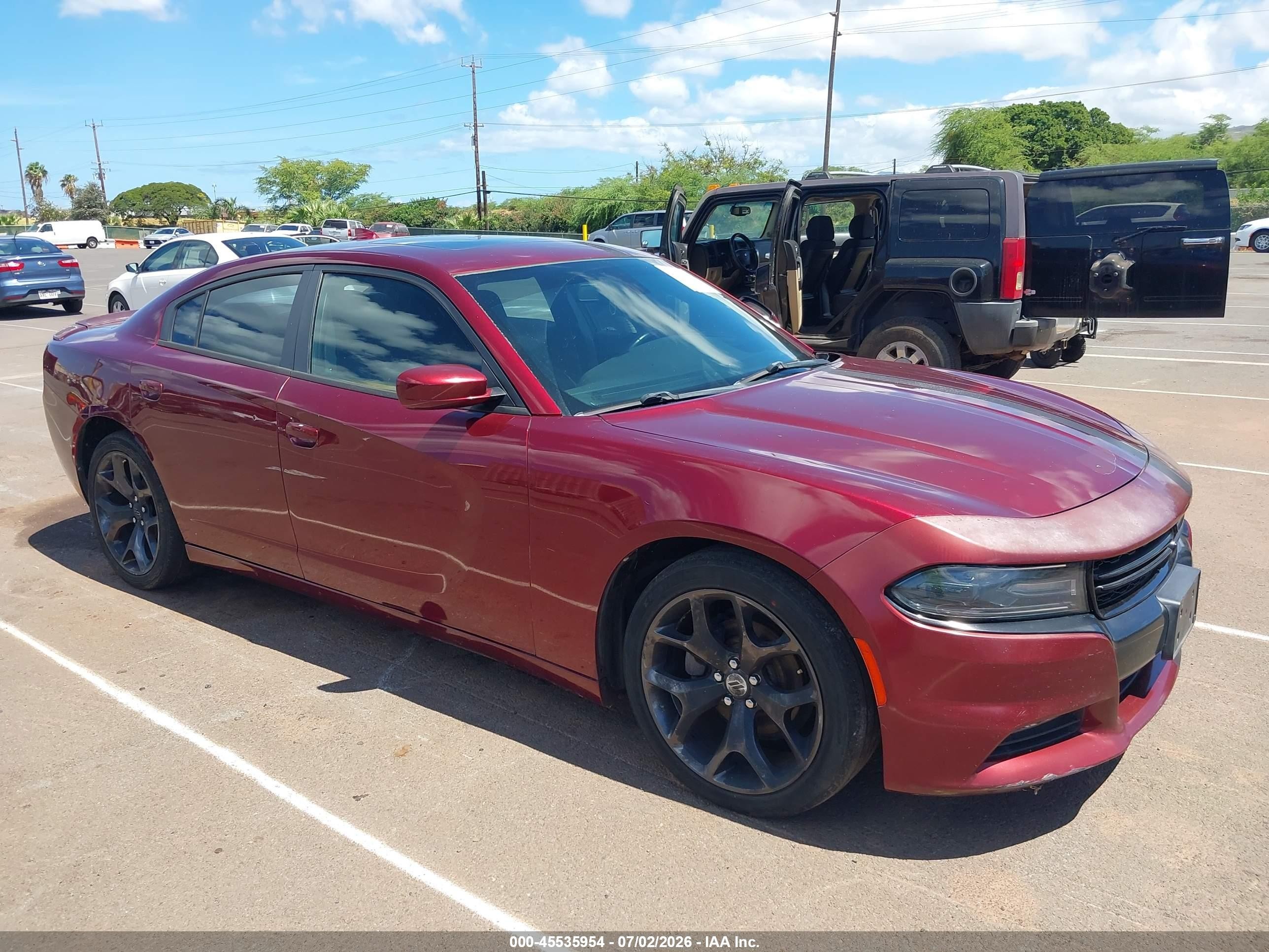 2017 Dodge Charger SXT, VIN 2C3CDXHG4HH541222 — По всему кузову