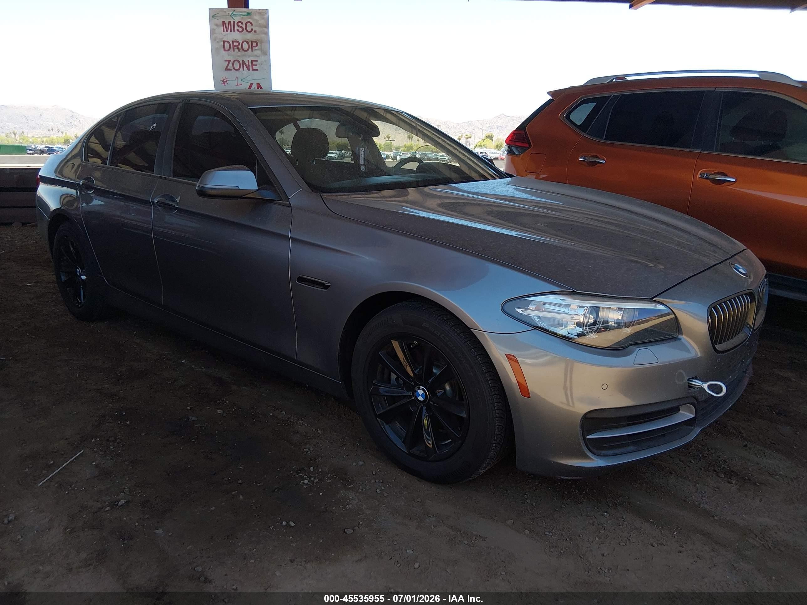 2014 BMW 5 Series 528i, VIN WBA5A5C59ED506981 — Normal wear