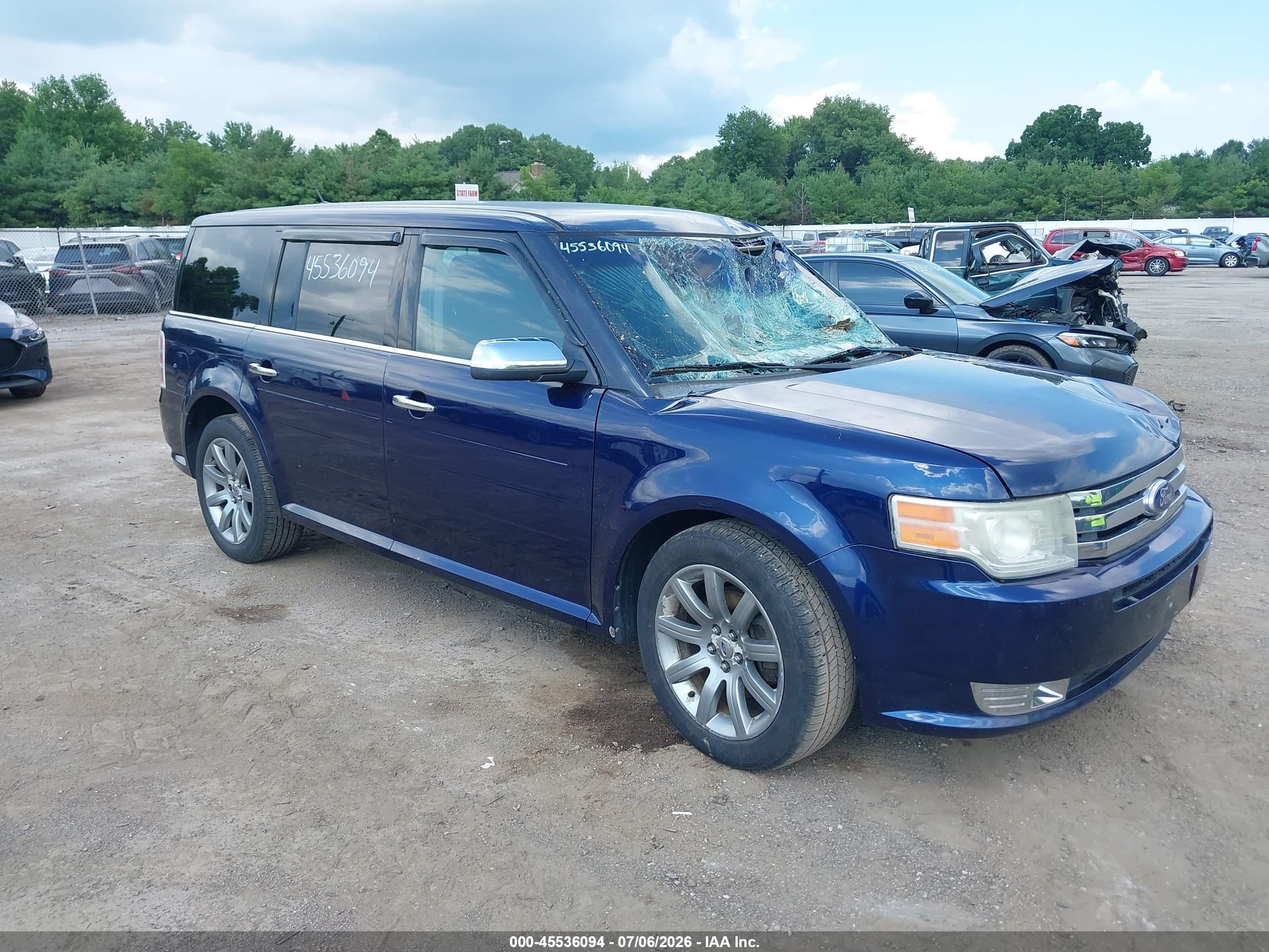 2011 Ford Flex Limited, VIN 2FMHK6DC2BBD03900 — Roof