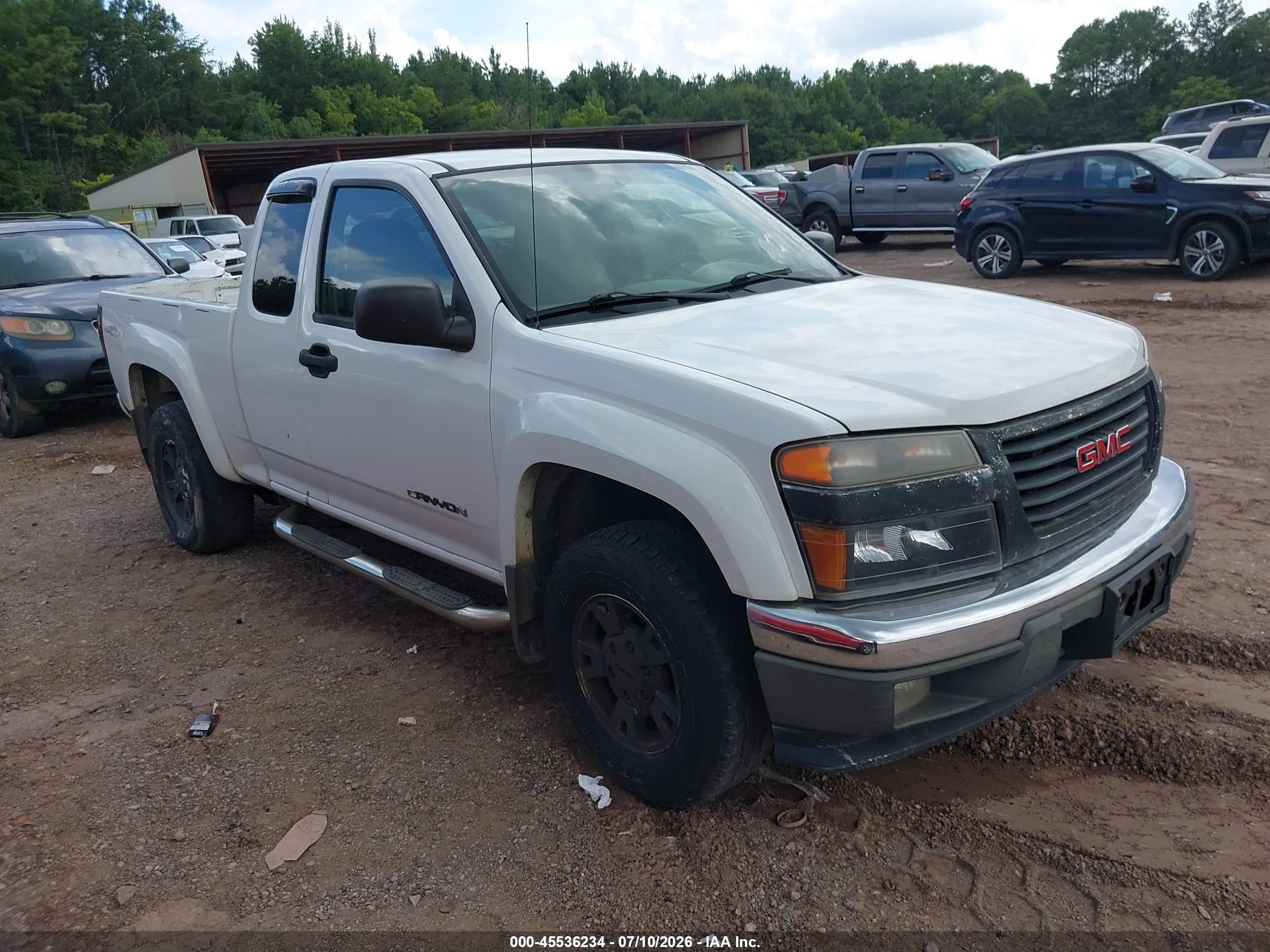 2005 GMC Canyon SL Z71, VIN 1GTDS196658172485 — Обычный износ