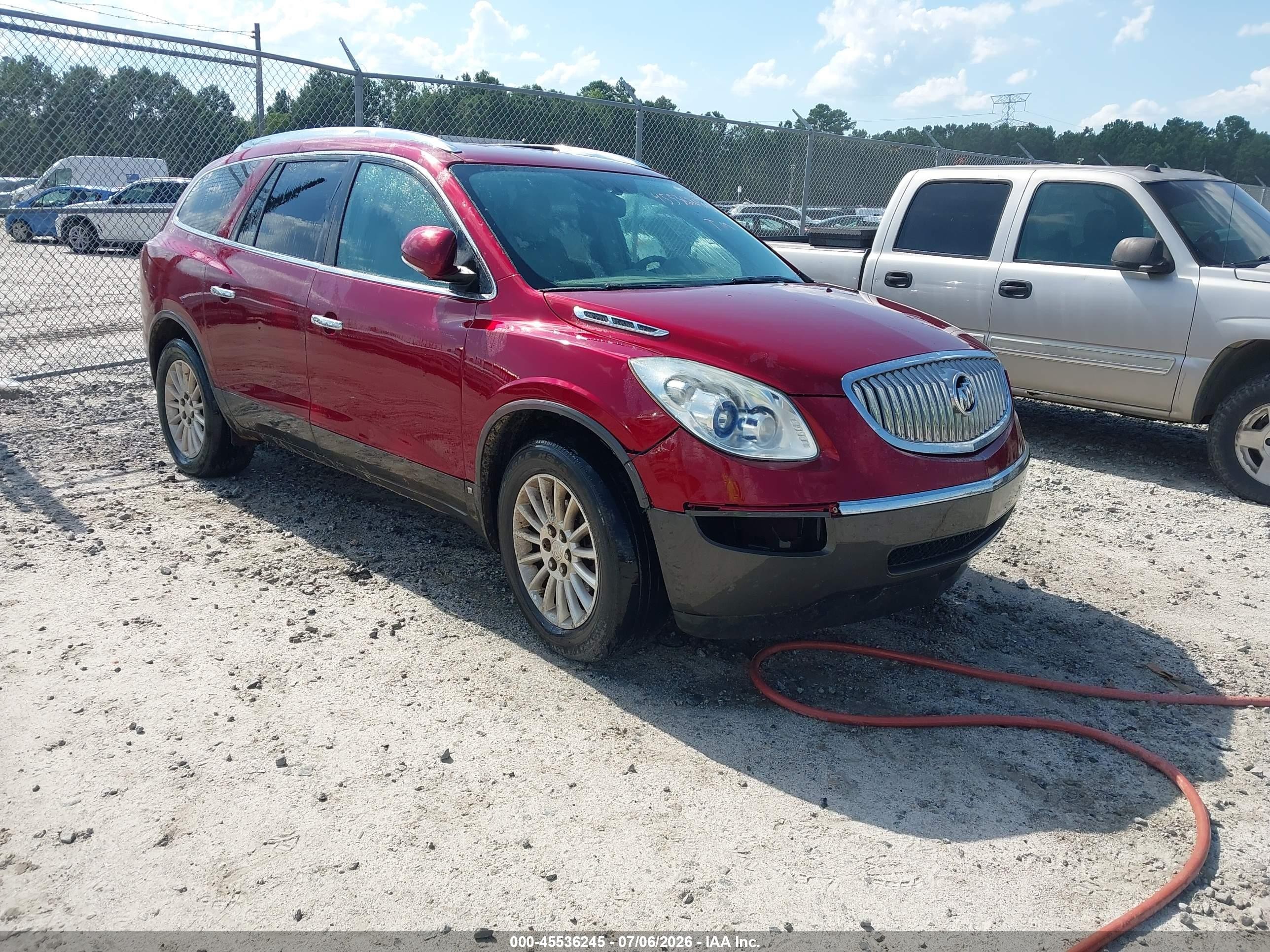 2010 Buick Enclave CXL 1XL, VIN 5GALRBED0AJ136734 — Обычный износ