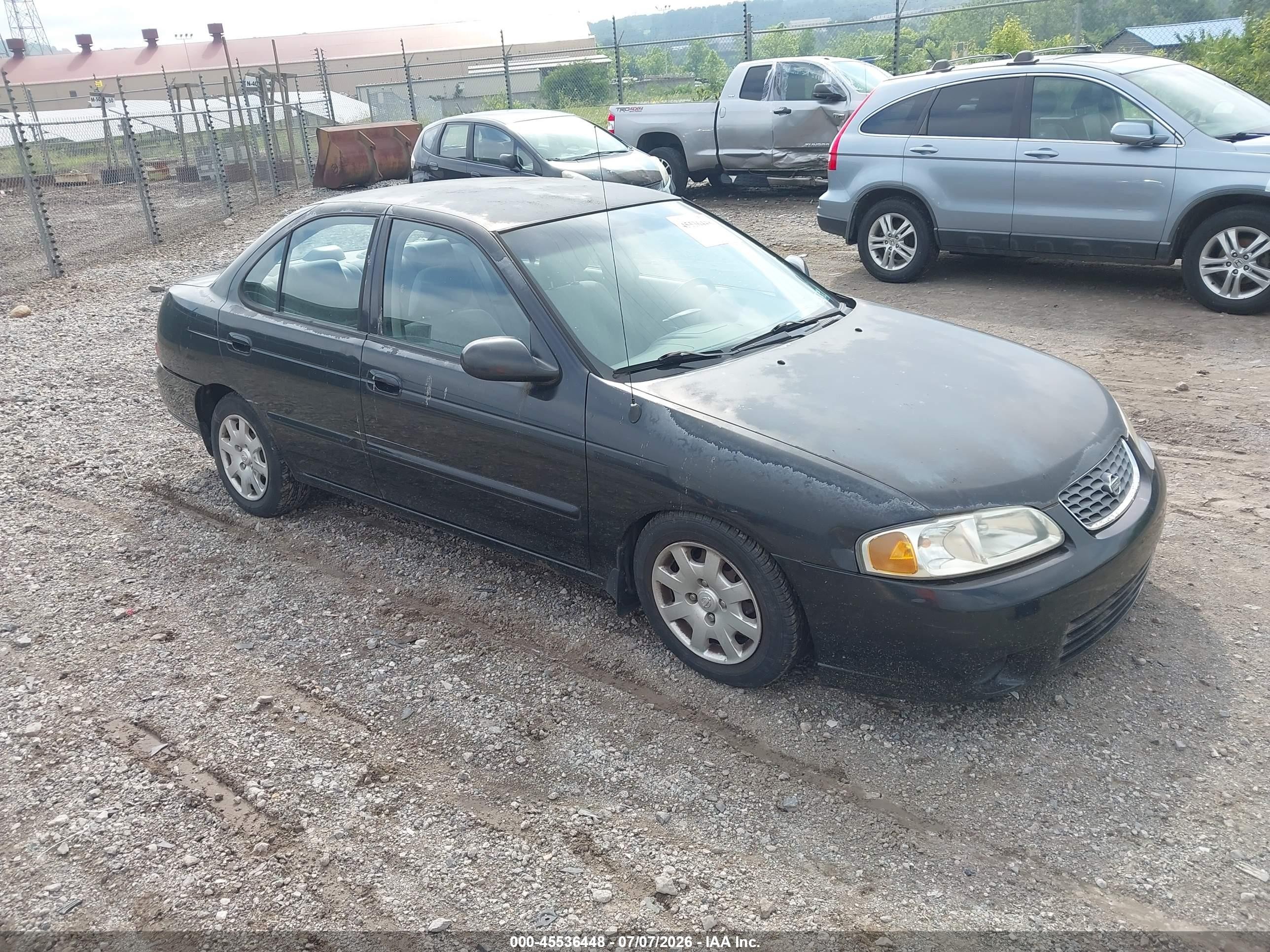 2002 Nissan Sentra GXE, VIN 3N1CB51D12L690355 — Normal wear