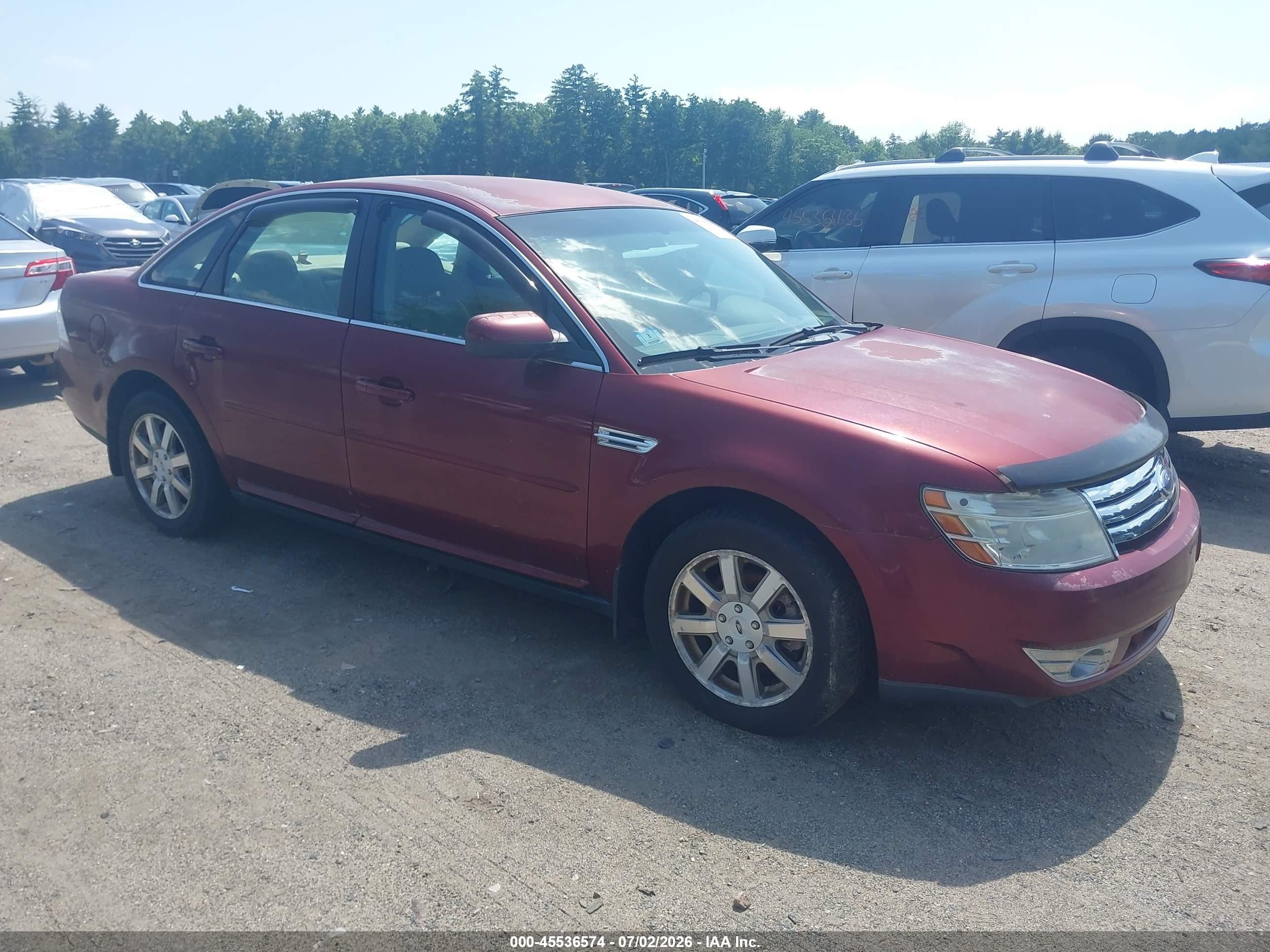 2008 Ford Taurus SEL, VIN 1FAHP27W28G102087 — Обычный износ