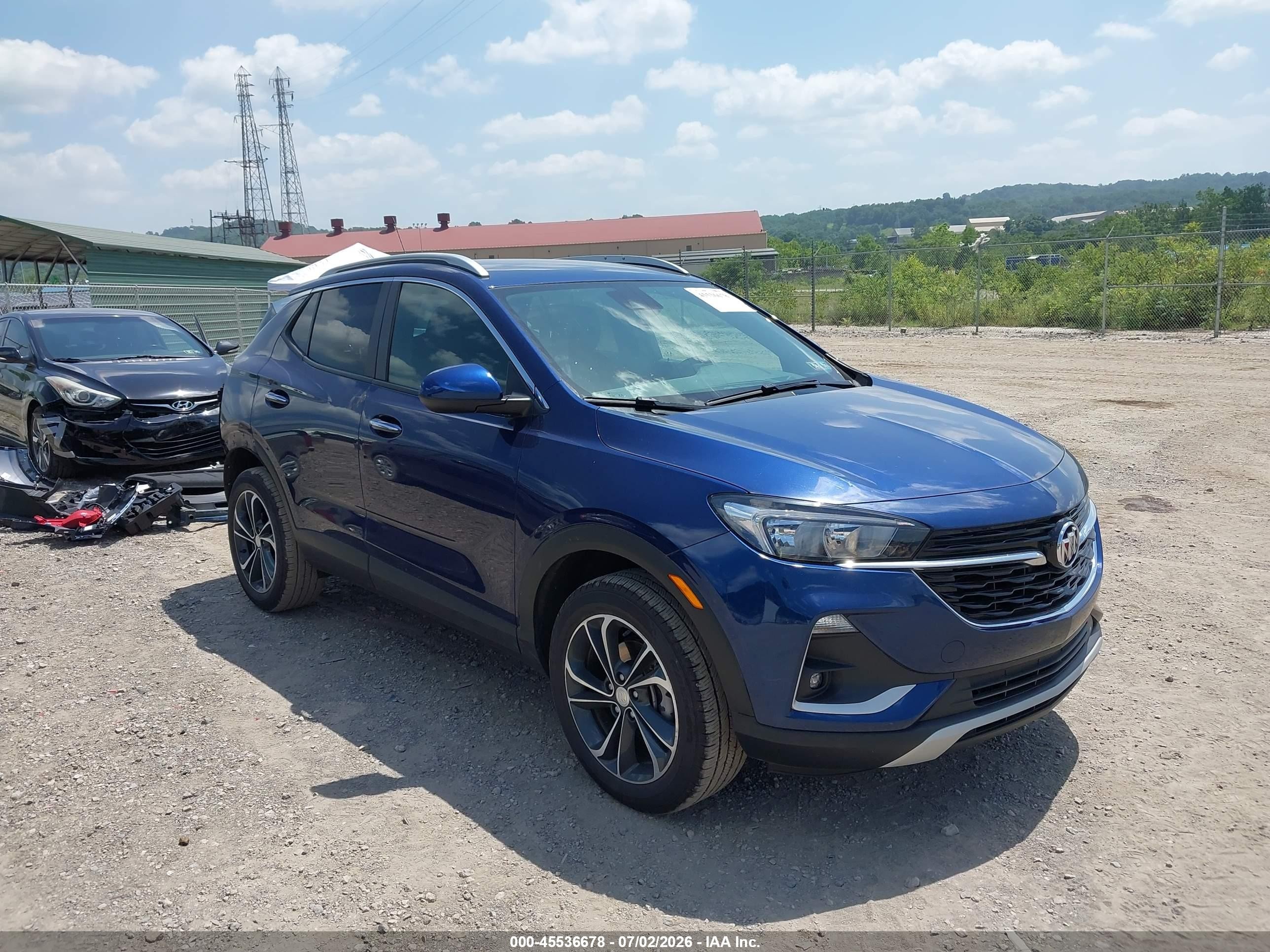 2023 Buick Encore GX Select, VIN KL4MMESL4PB125876 — Зад