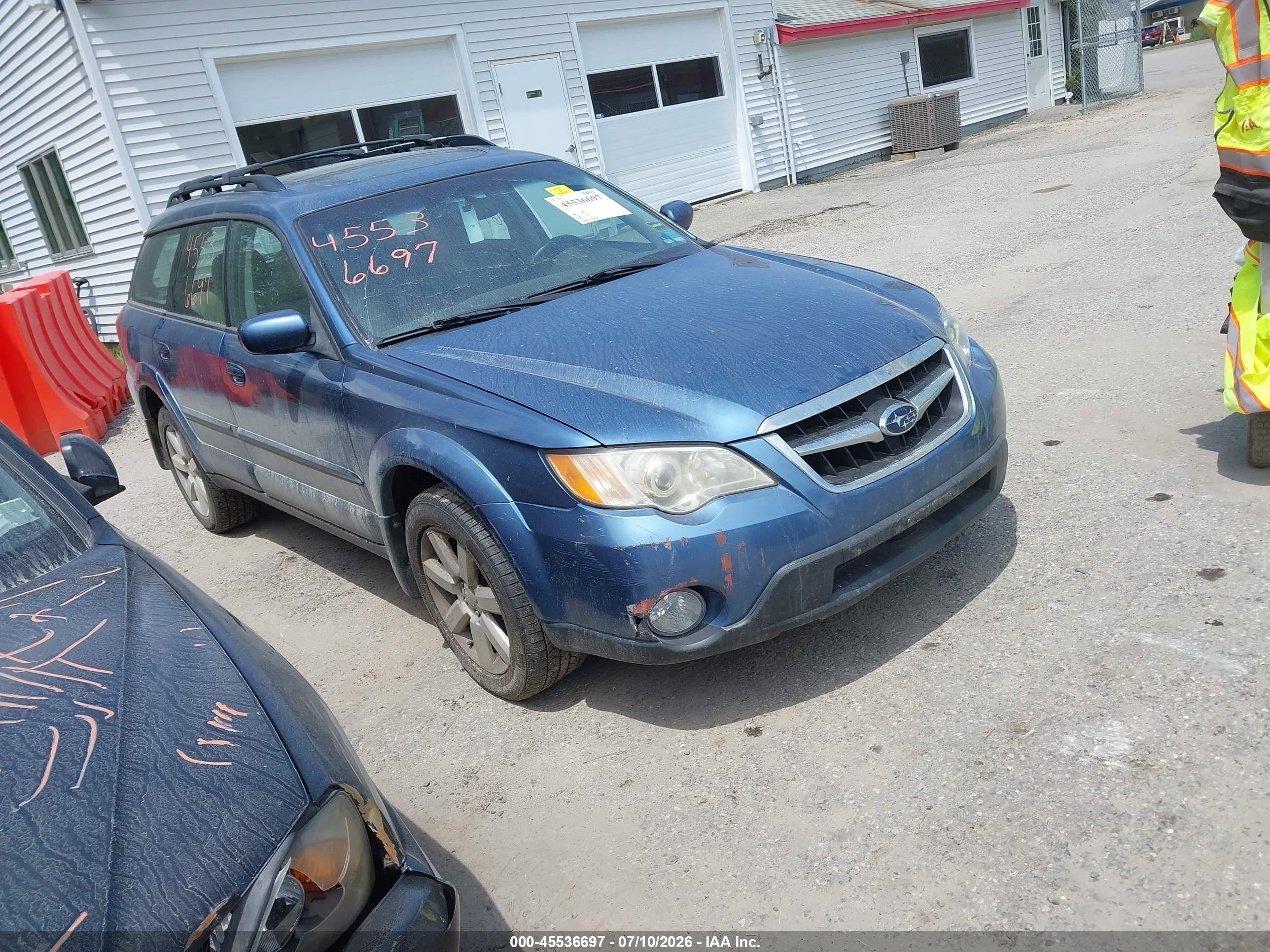 2008 Subaru Outback Limited, VIN 4S4BP62C287345365 — Normal wear