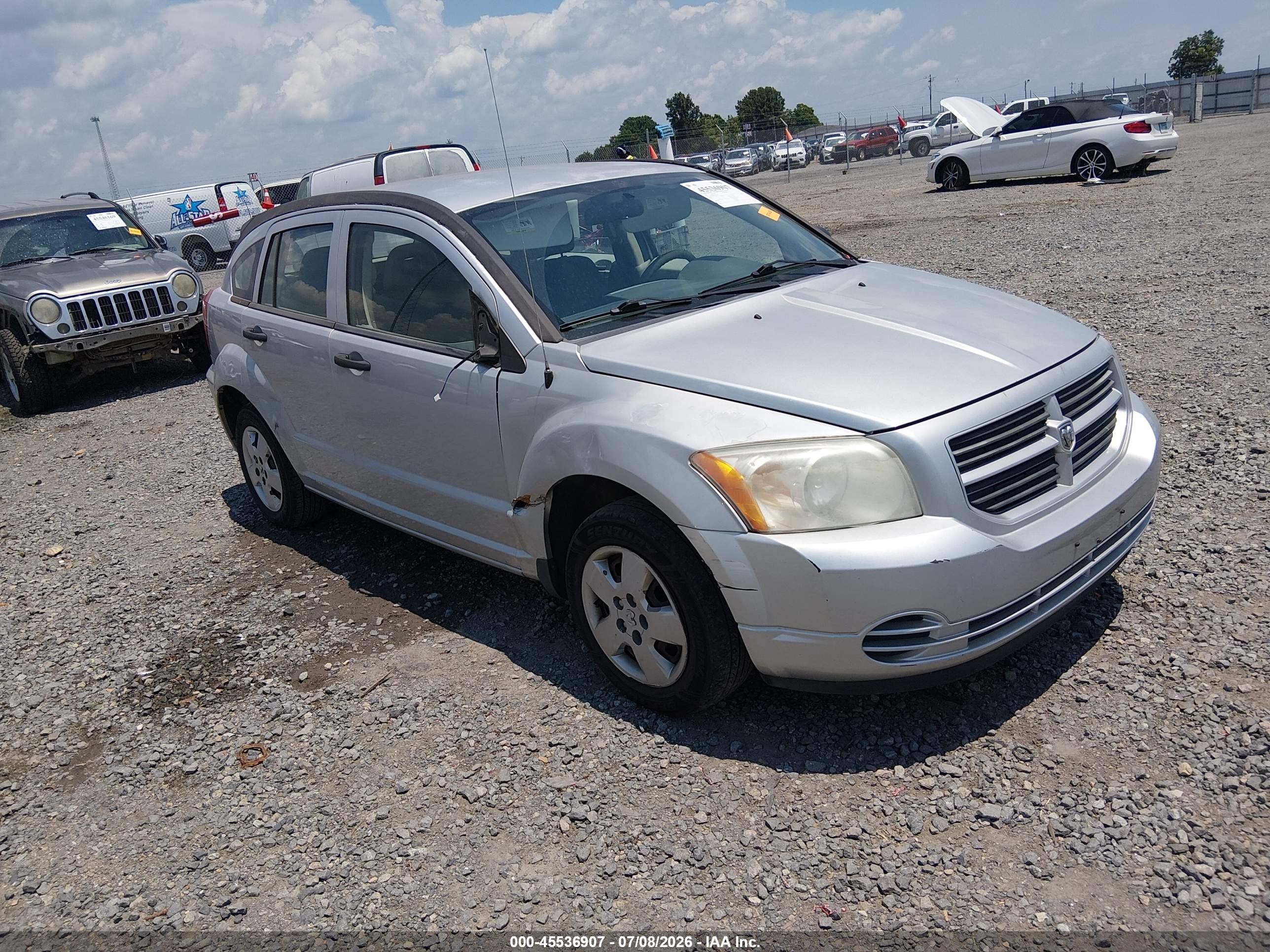 2007 Dodge Caliber, VIN 1B3HB28B17D533249 — Бок