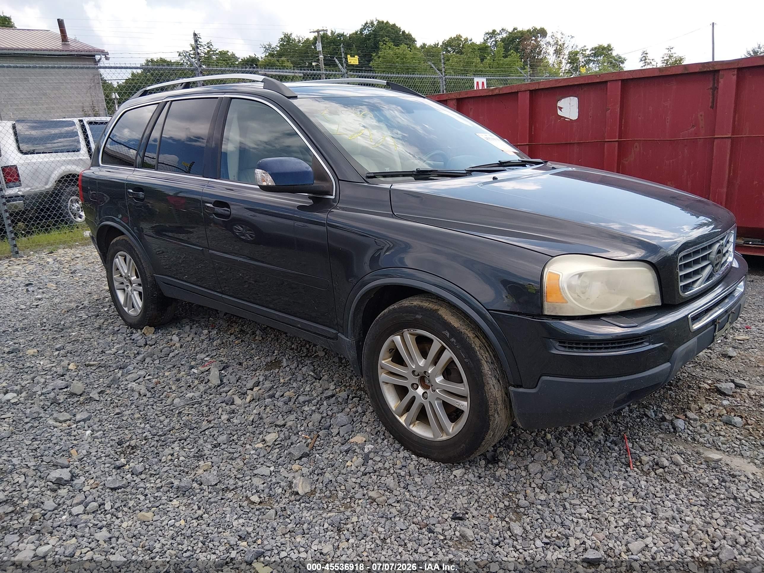 2012 Volvo XC90, VIN YV4952CZ7C1609323 — Front end