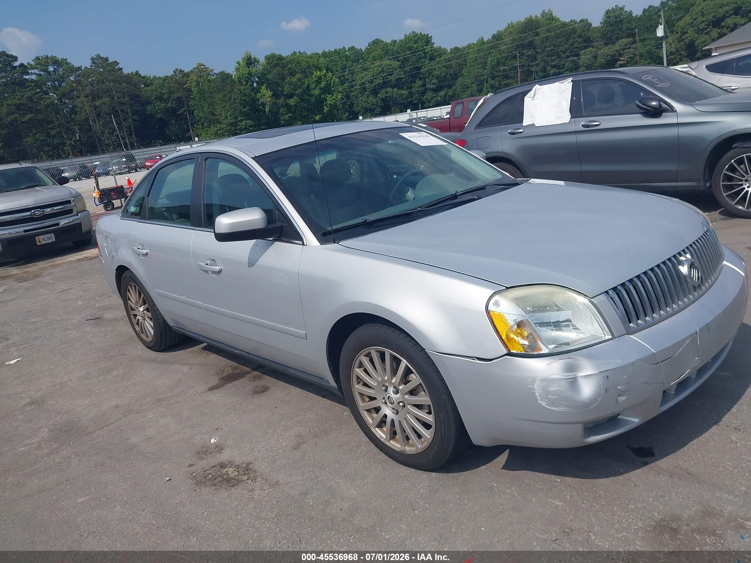 2005 Mercury Montego Premier, VIN 1MEHM42145G604393 — Normal wear