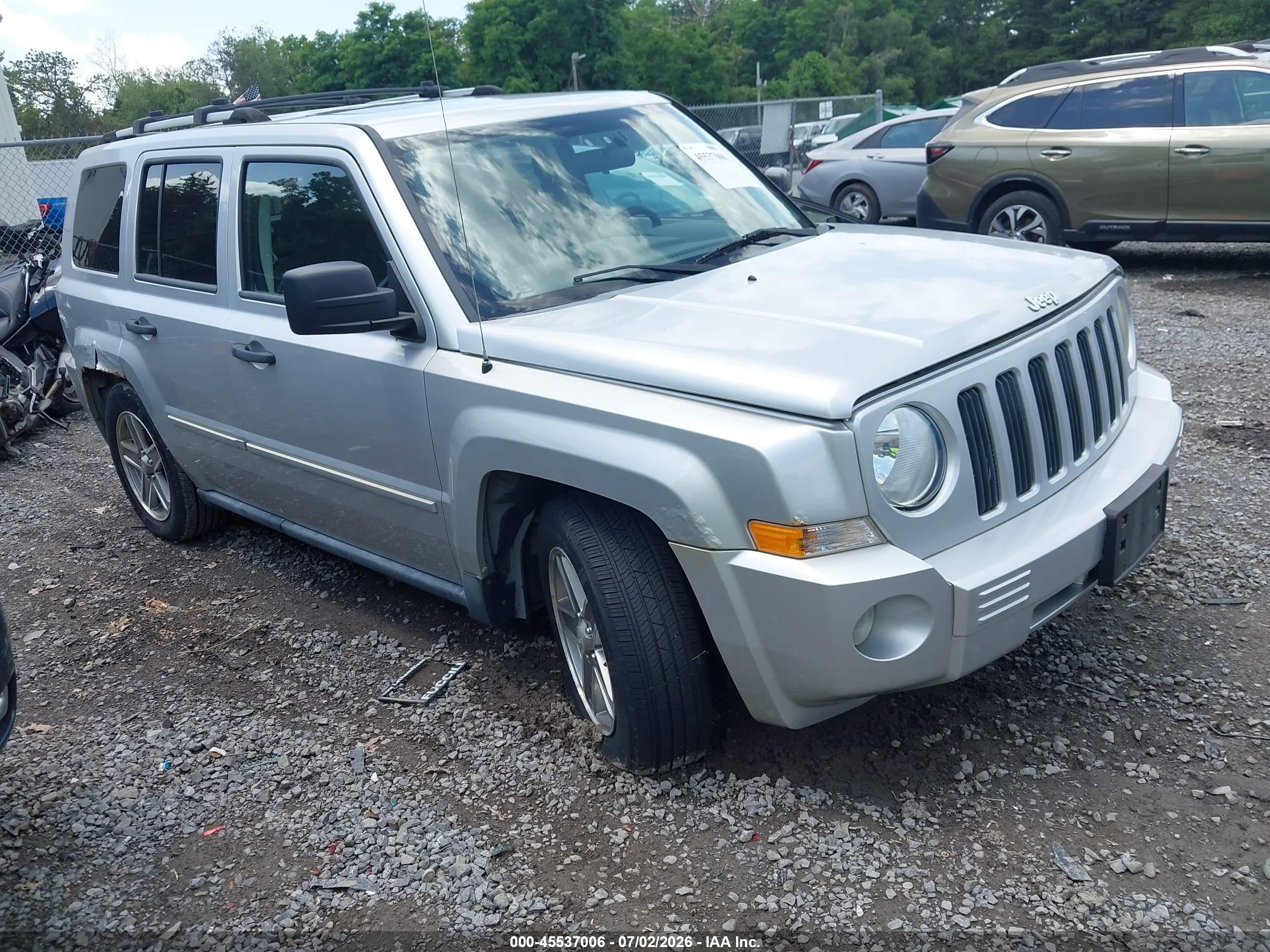 2007 Jeep Patriot Limited, VIN 1J8FF48W37D286043 — Normal wear