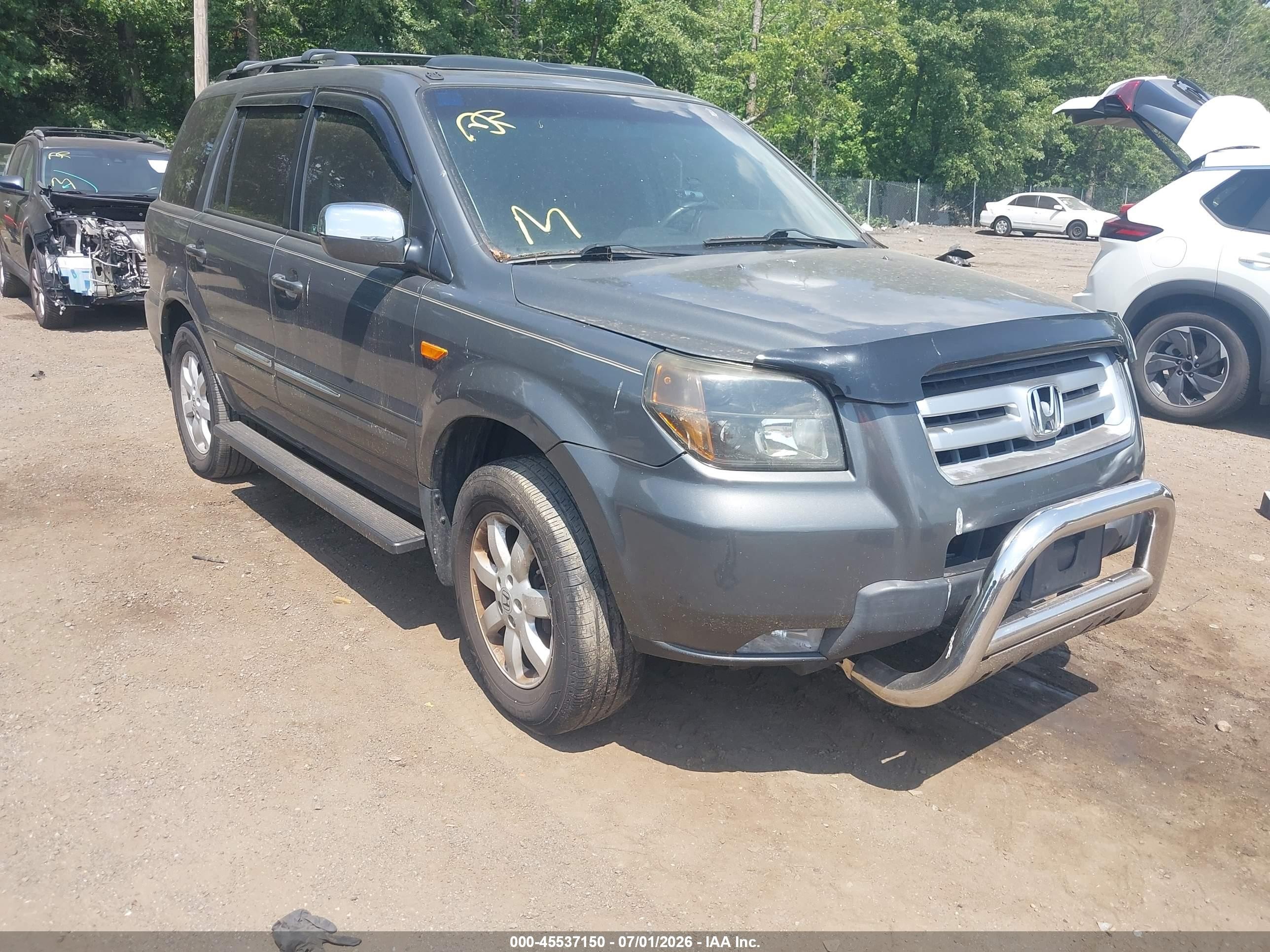 2008 Honda Pilot SE, VIN 5FNYF18388B052527 — Обычный износ
