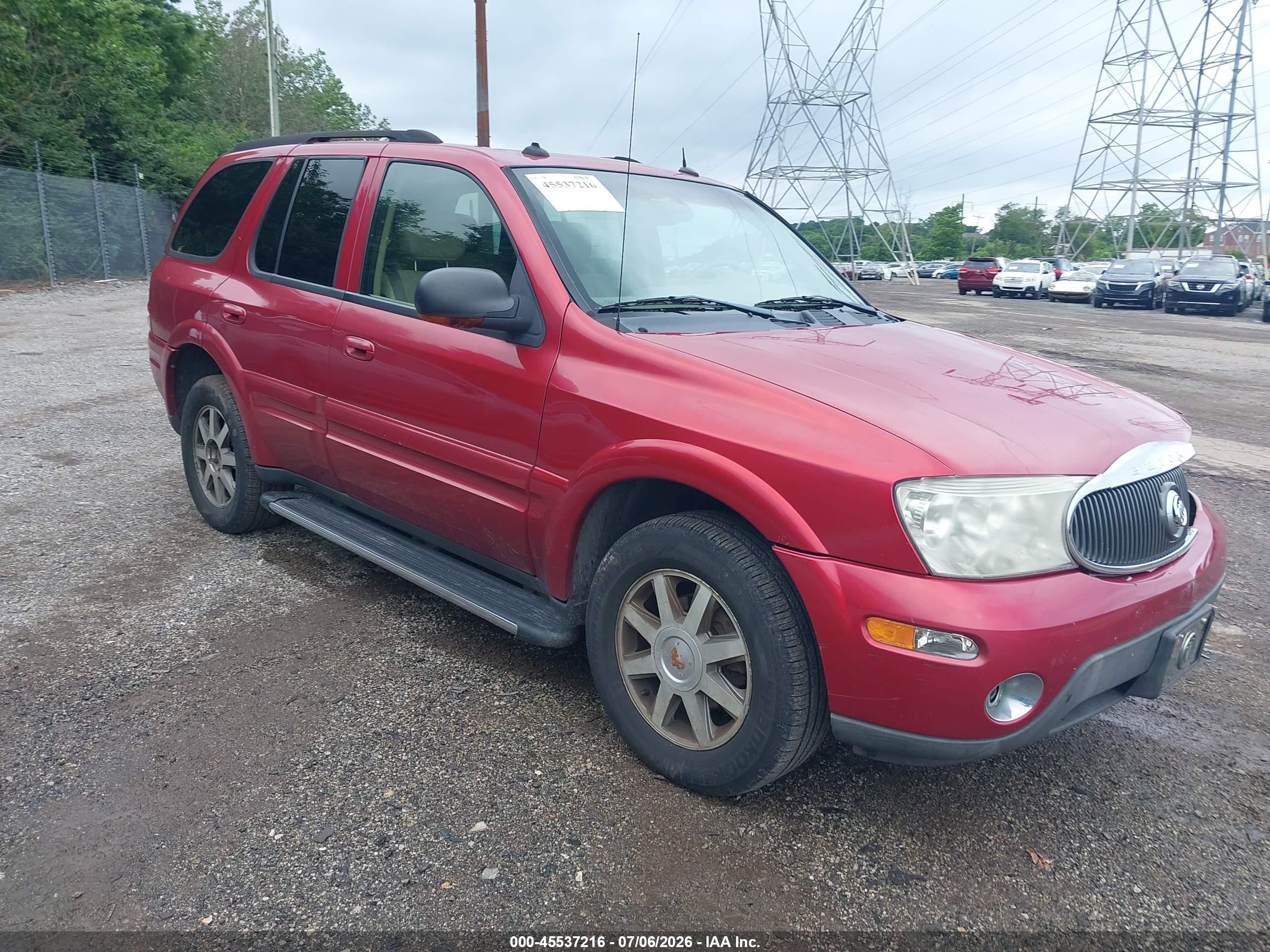 2004 Buick Rainier CXL, VIN 5GADT13S842277812 — Front end