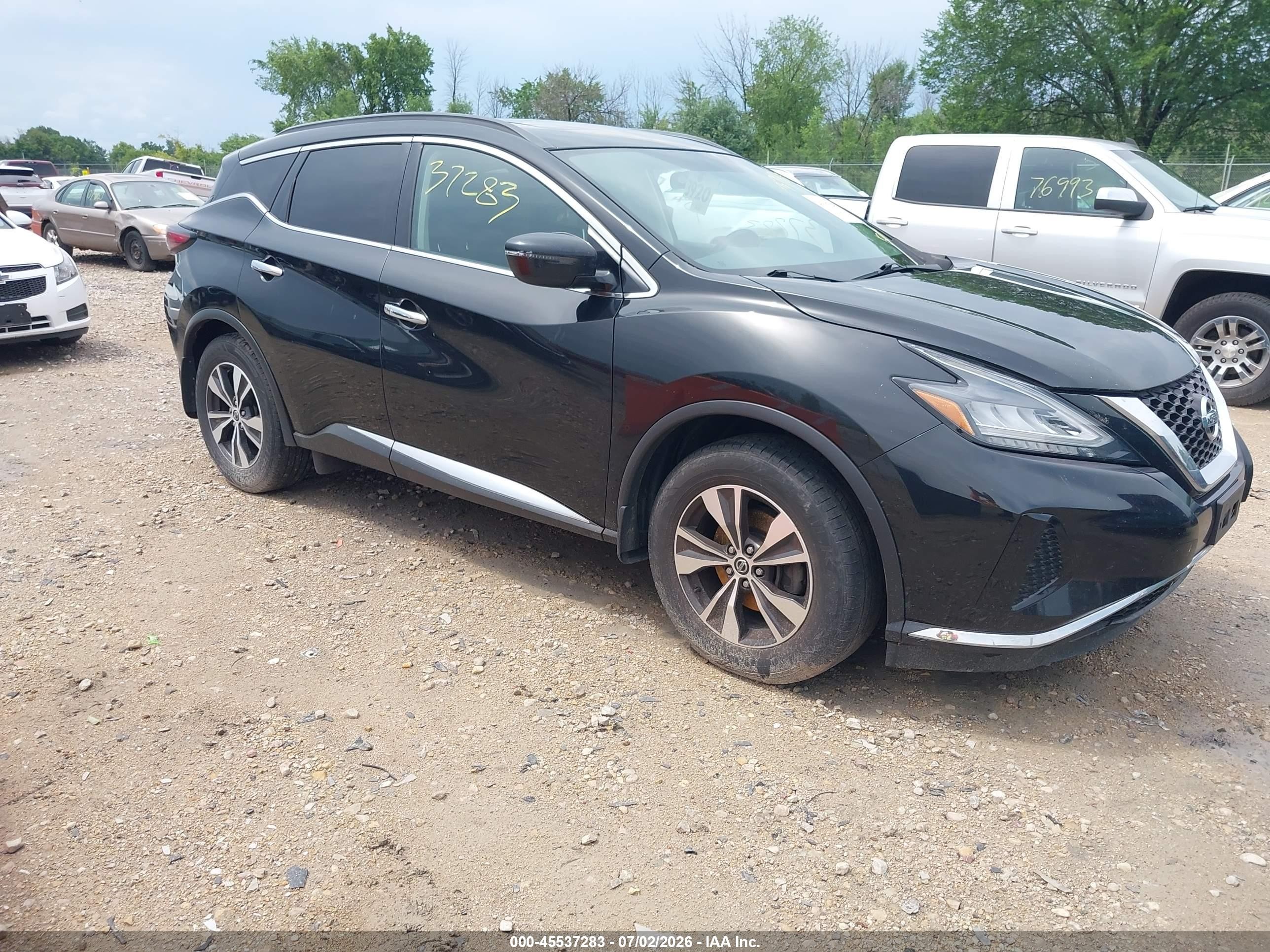 2019 Nissan Murano SL, VIN 5N1AZ2MS7KN136936 — Fresh water flood