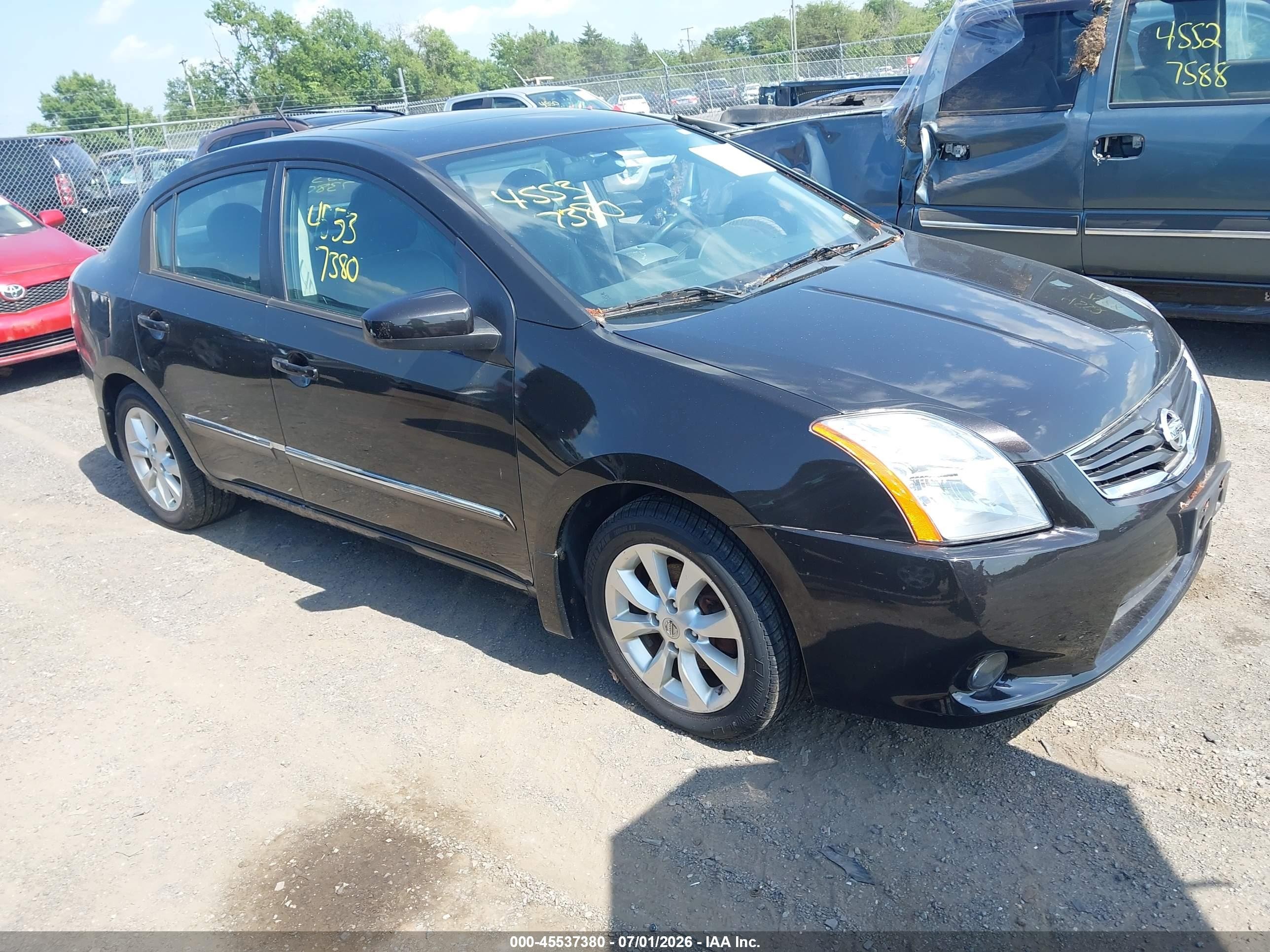 2010 Nissan Sentra SR, VIN 3N1AB6APXAL687458 — Обычный износ