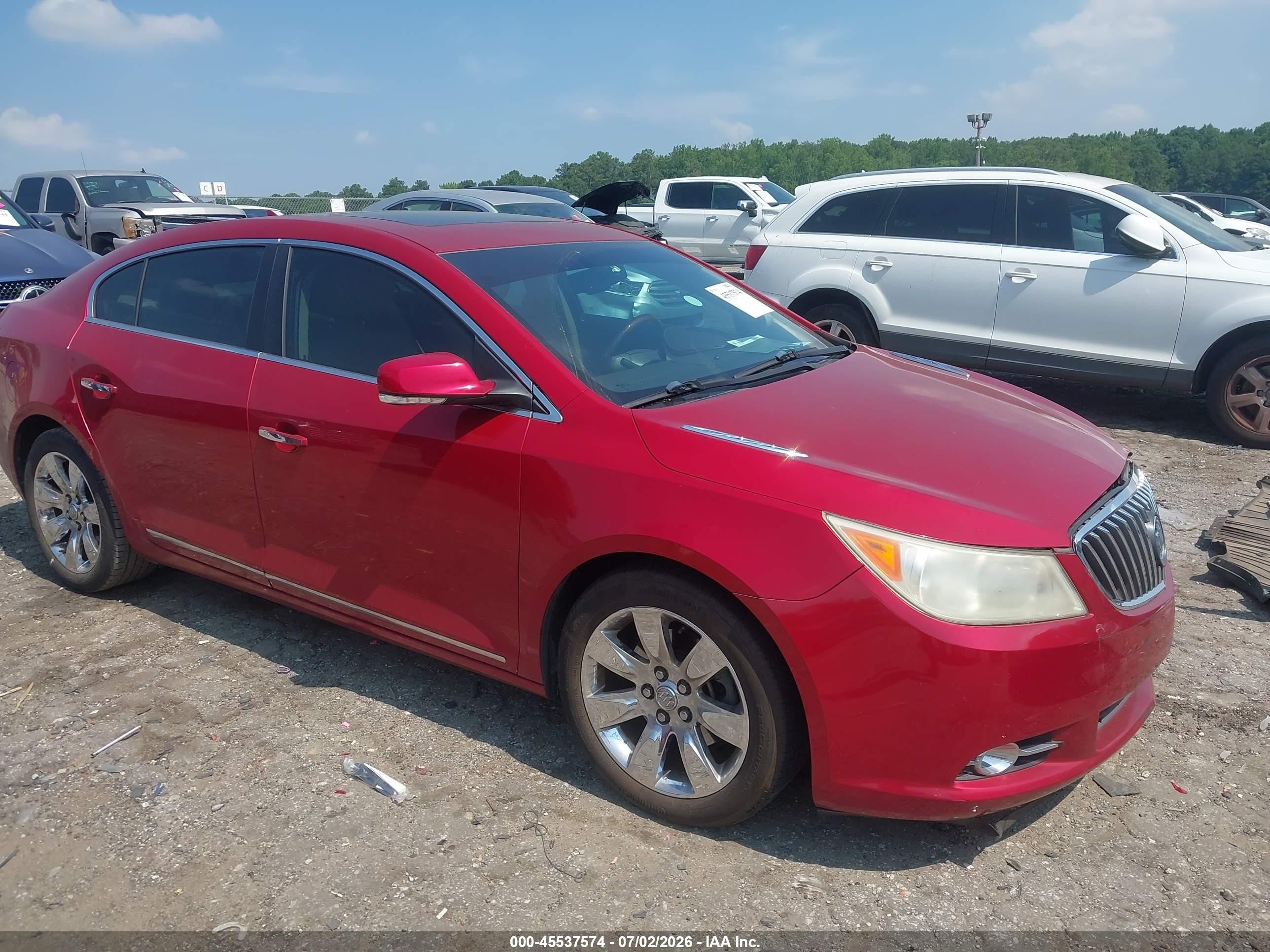 2013 Buick LaCrosse Premium 1, VIN 1G4GF5E37DF207481 — Перед