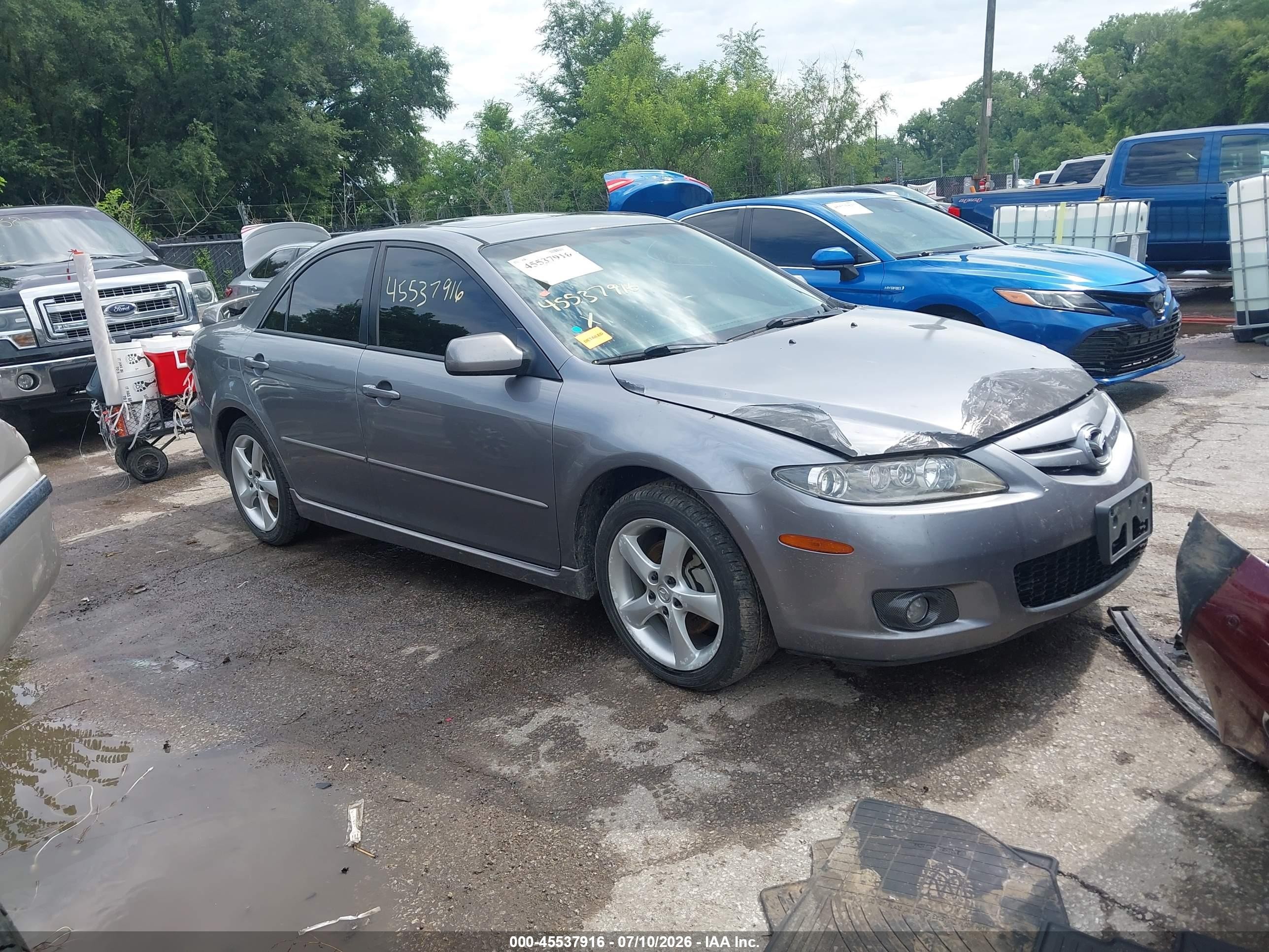 2006 Mazda 6 Sport S, VIN 1YVHP80DX65M38708 — Перед