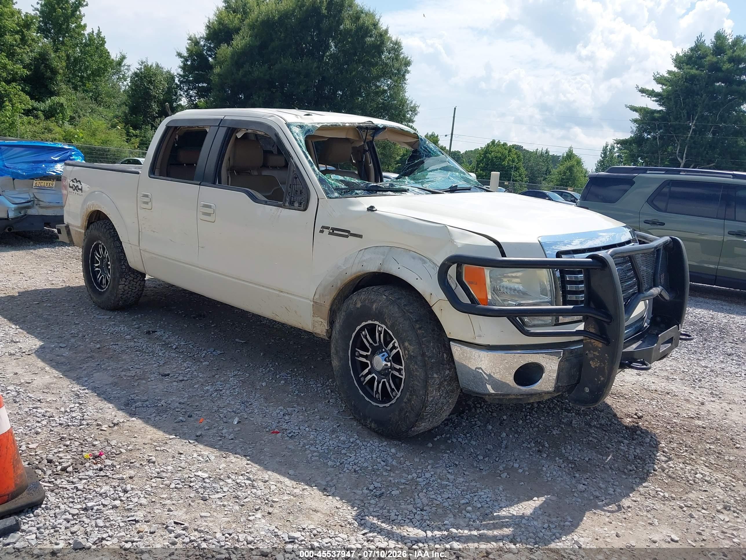 2009 Ford F-150 XL, VIN 1FTPW14VX9KC79273 — Опрокидывание