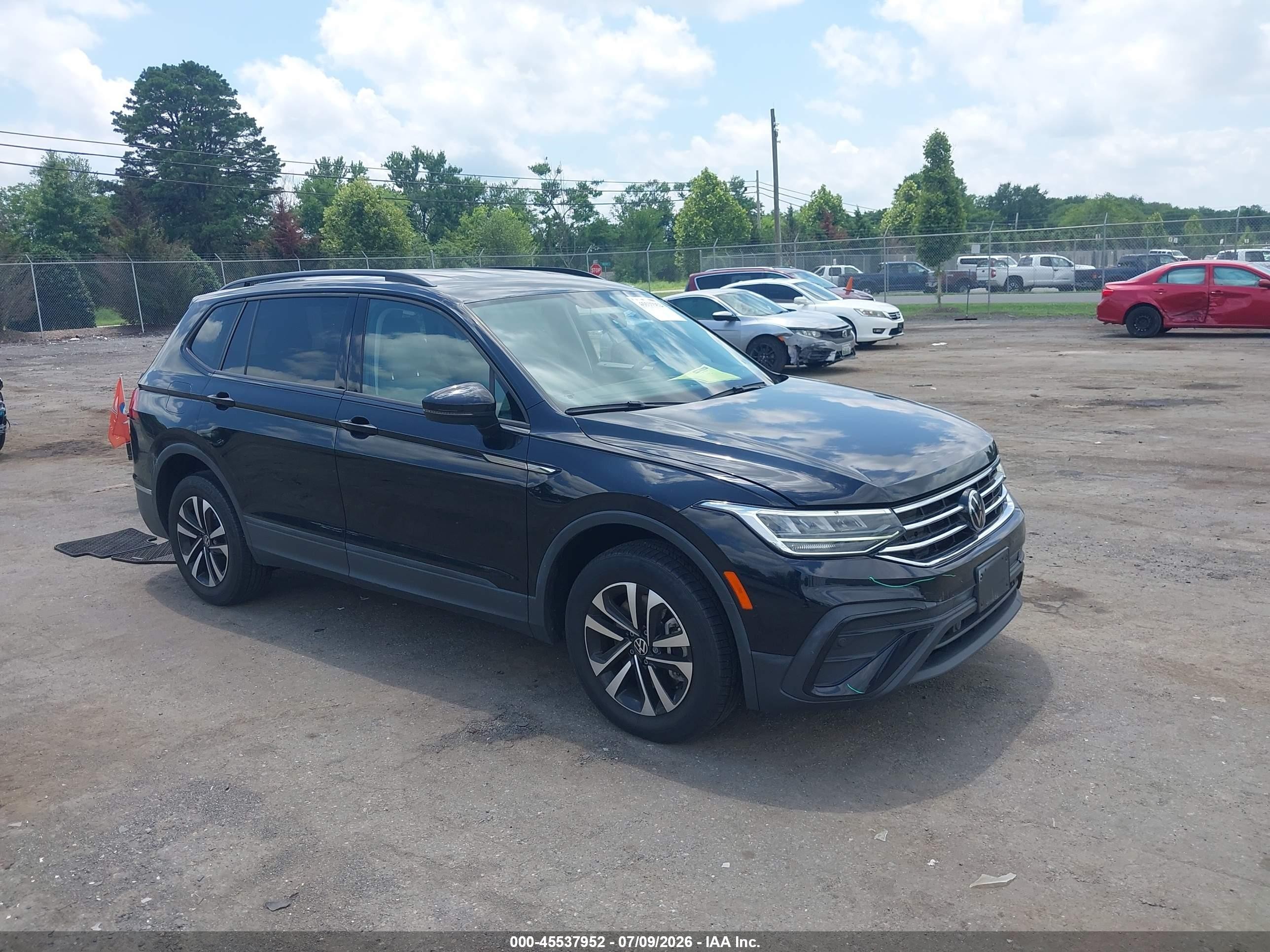 2022 Volkswagen Tiguan S, VIN 3VV0B7AX6NM077900 — Rear end