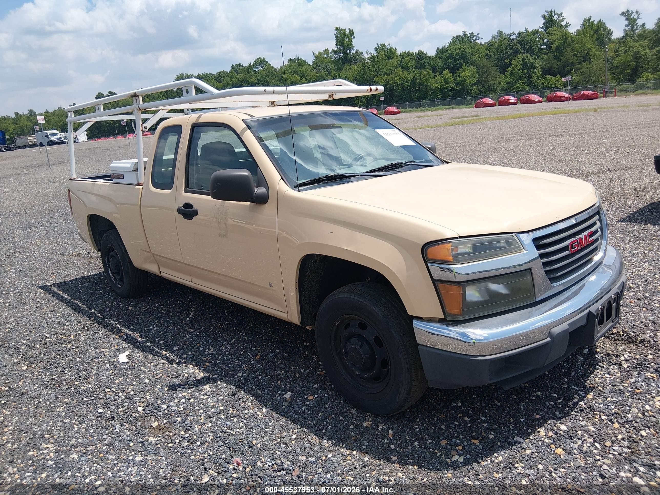 2008 GMC Canyon SLE1, VIN 1GTCS19E188219543 — Не указано