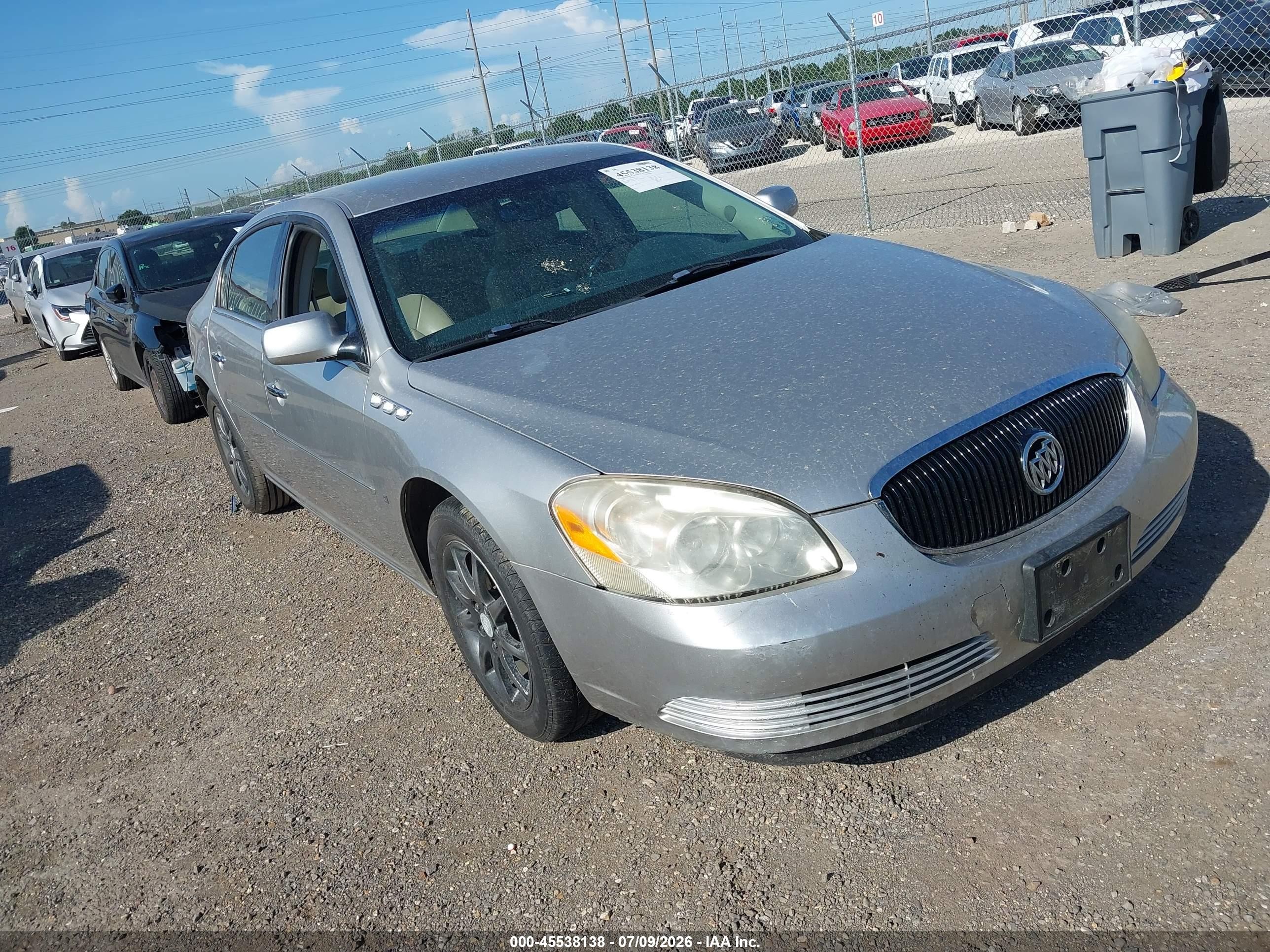 2006 Buick Lucerne CXL, VIN 1G4HD57206U137299 — Theft recovery
