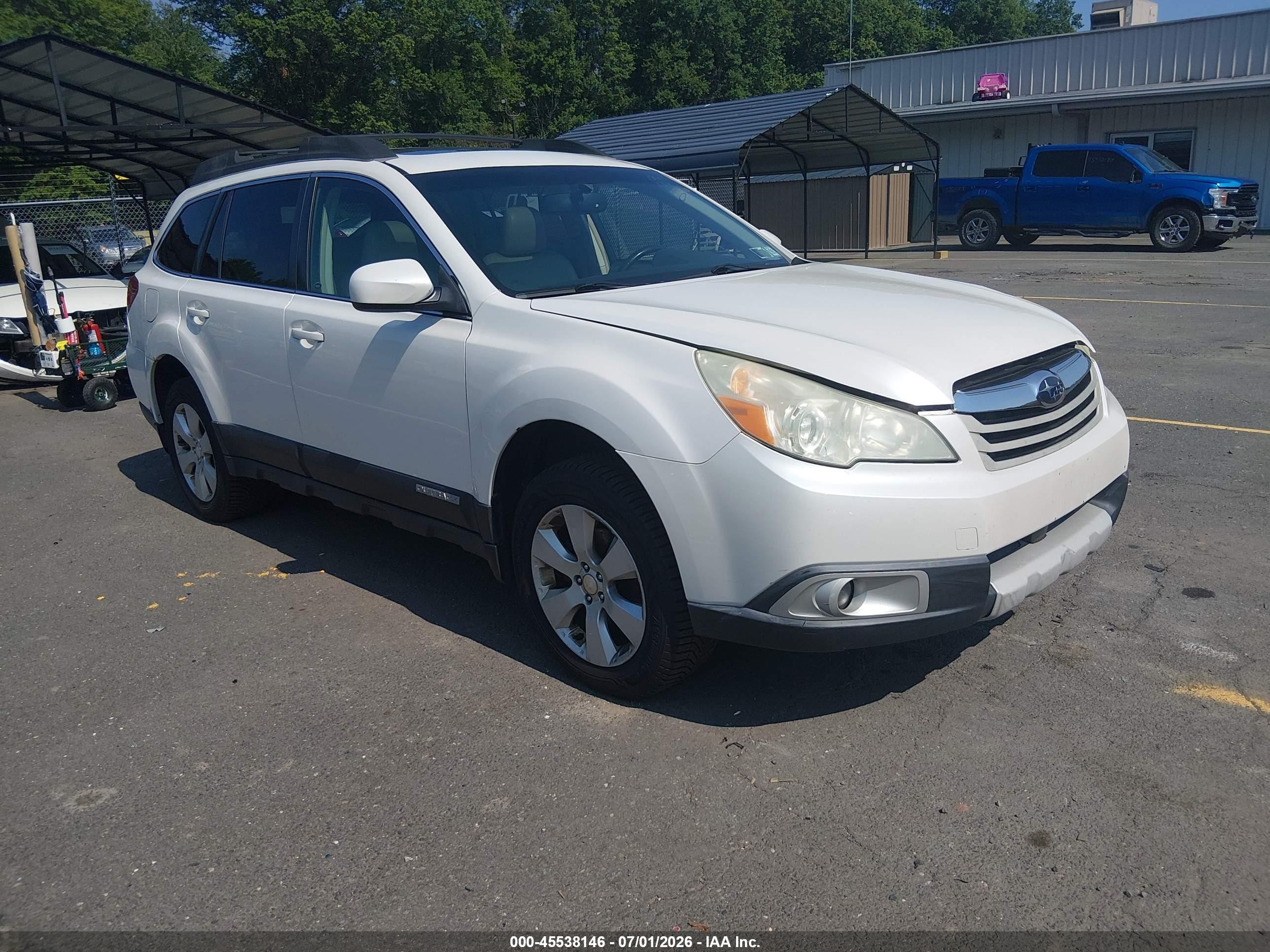 2011 Subaru Outback Limited Power Moon, VIN 4S4BRCKC3B3368743 — Engine fire