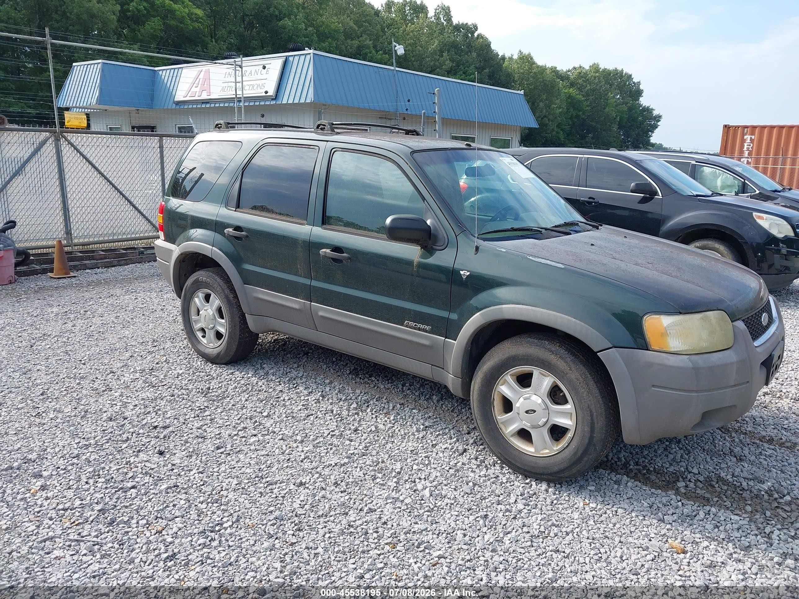 2001 Ford Escape XLT, VIN 1FMYU04191KA79387 — Обычный износ