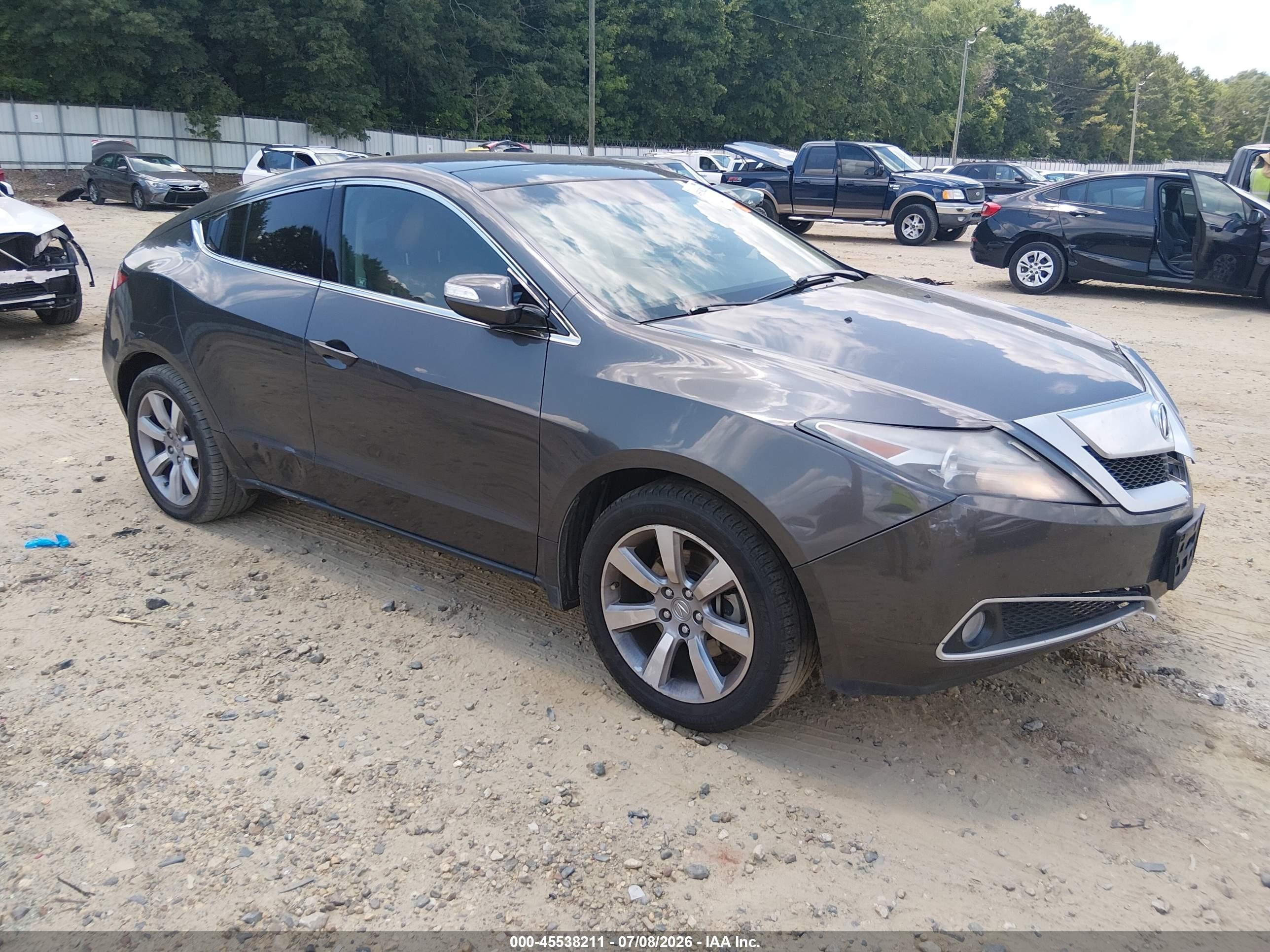 2012 Acura ZDX Technology, VIN 2HNYB1H46CH500085 — Front end
