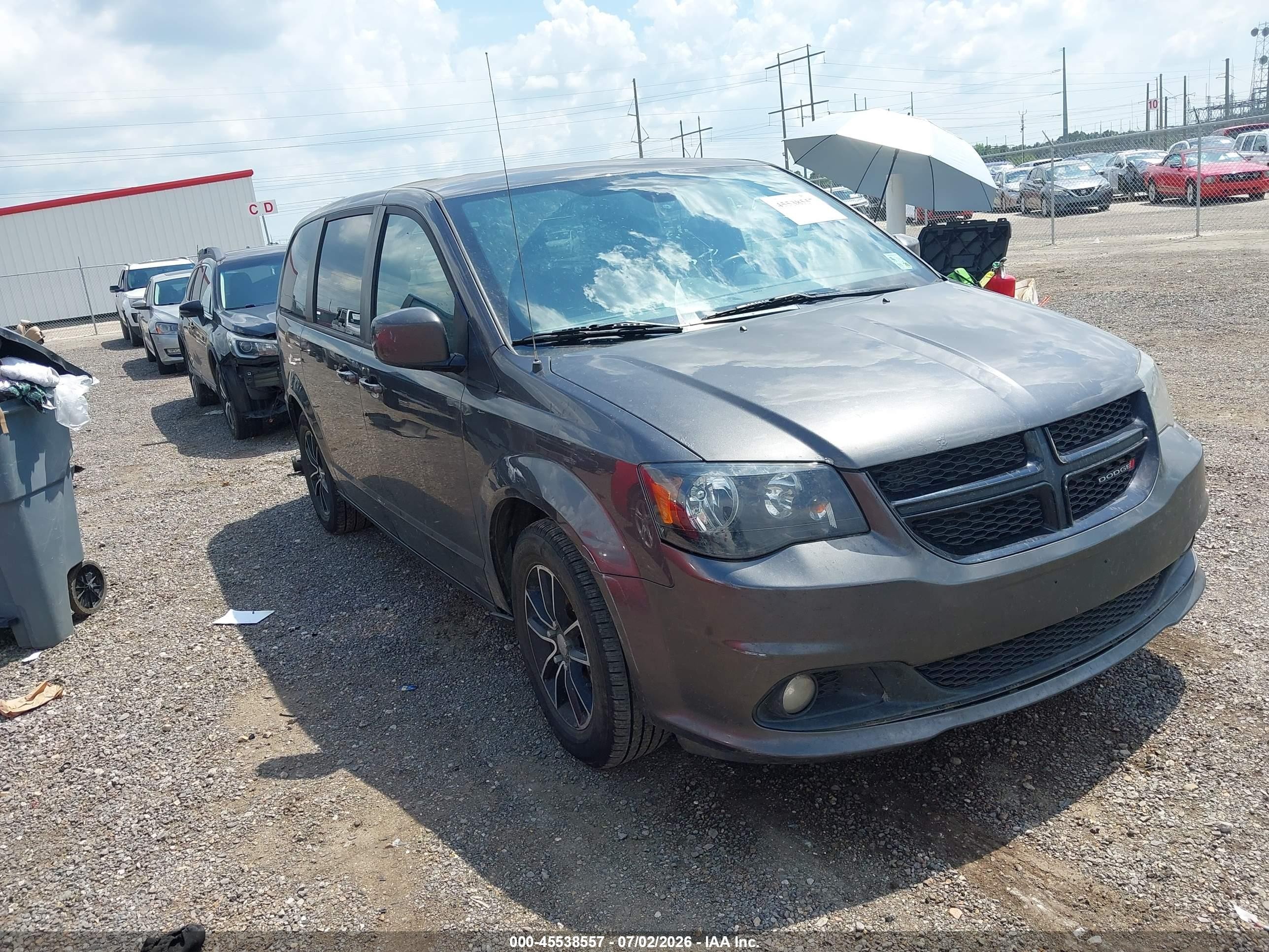 2018 Dodge Grand Caravan SXT, VIN 2C4RDGCG5JR173730 — Fresh water flood
