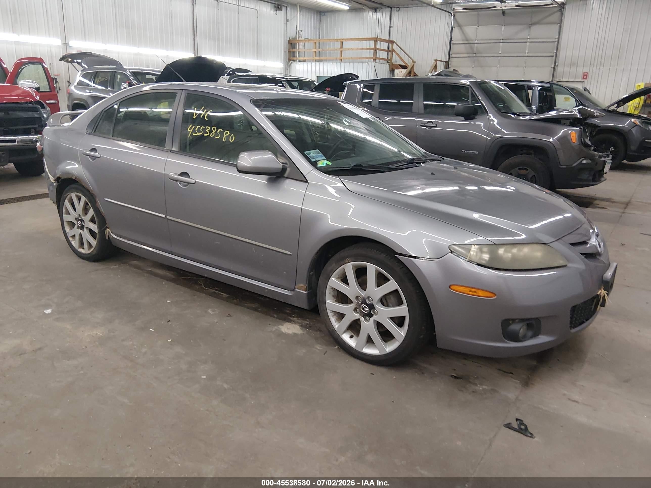 2007 Mazda 6 S Sport VE, VIN 1YVHP85D475M16861 — Side