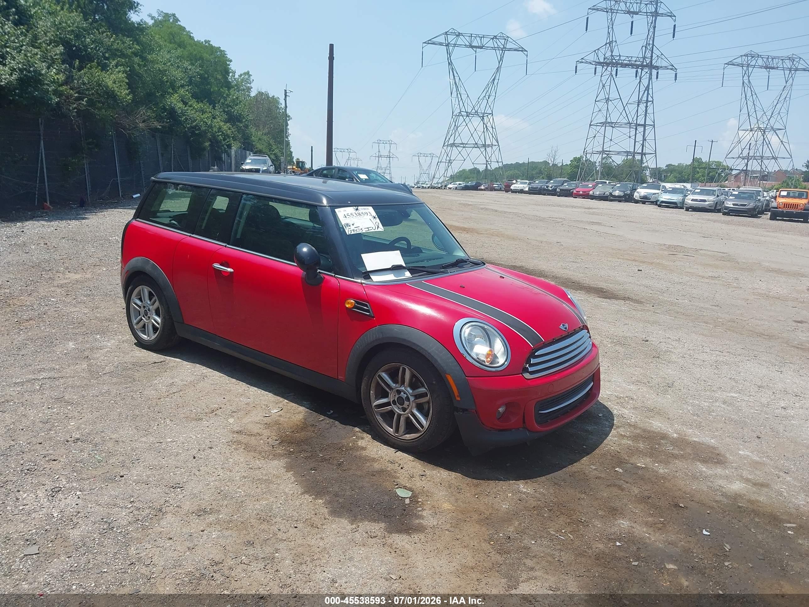 2012 MINI Clubman, VIN WMWZF3C50CT189585 — Обычный износ