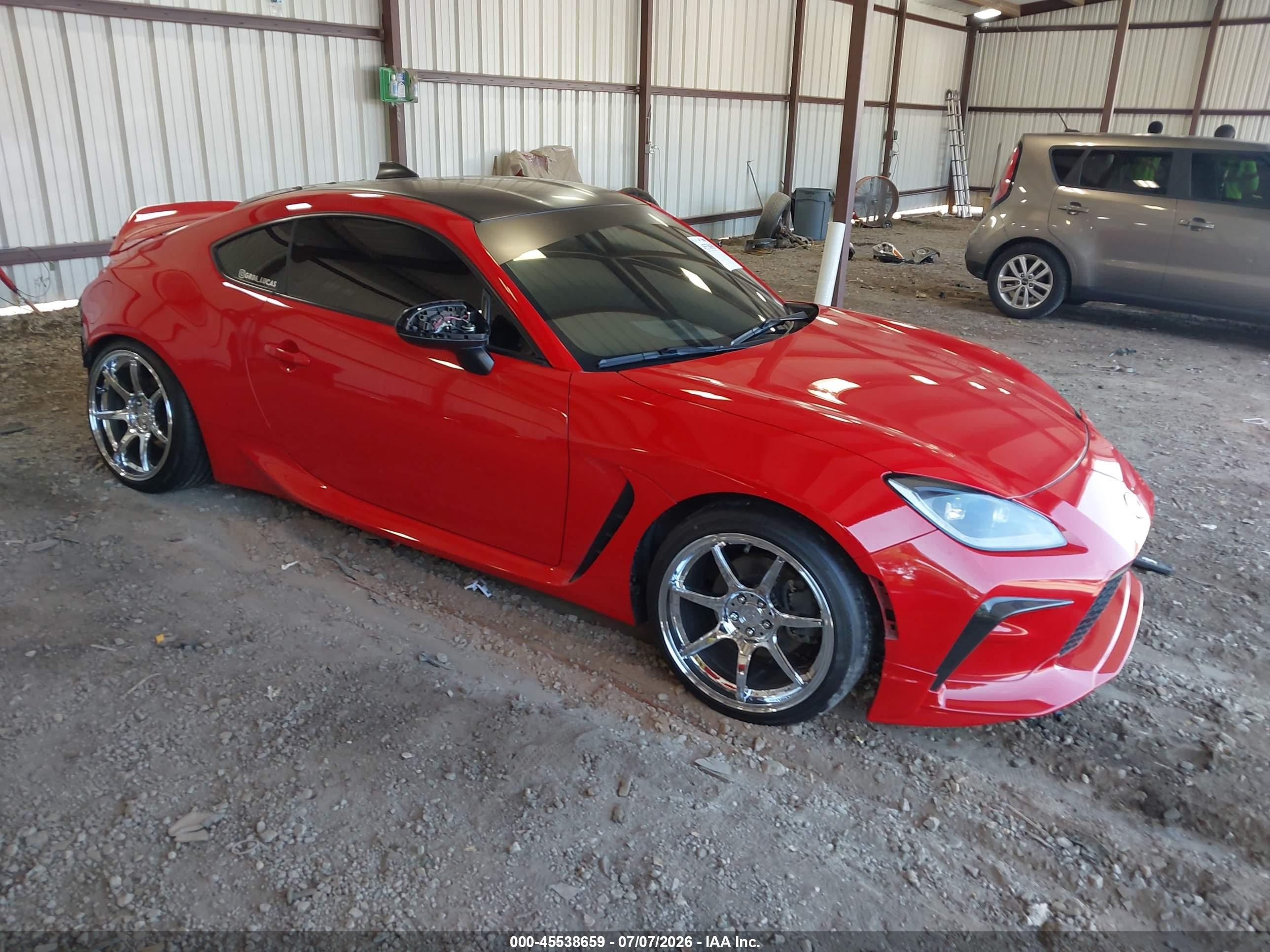 2023 Toyota 86 Premium, VIN JF1ZNBE12P9756656 — Rear end