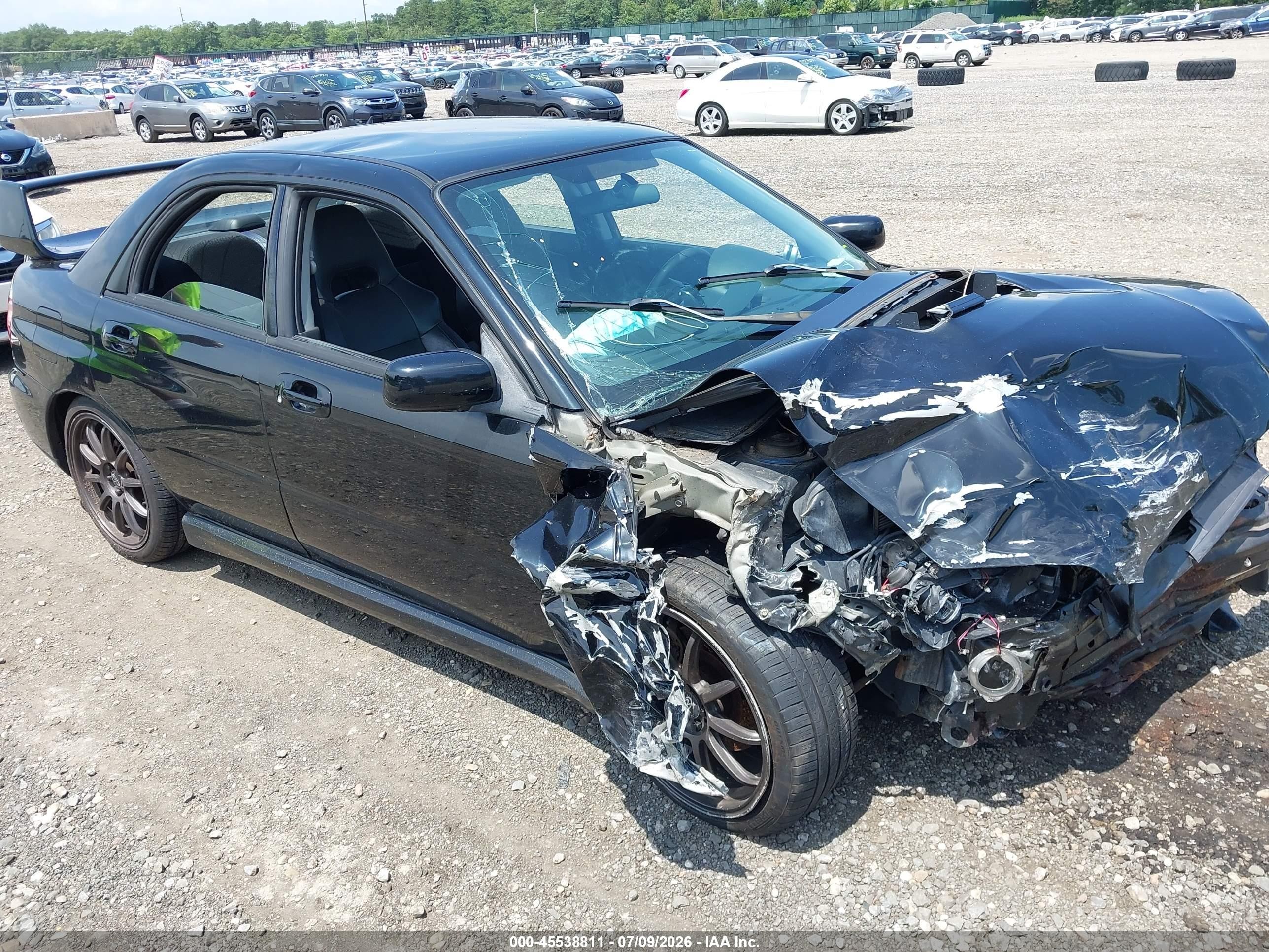 2005 Subaru Impreza WRX, VIN JF1GD296X5G507160 — Перед