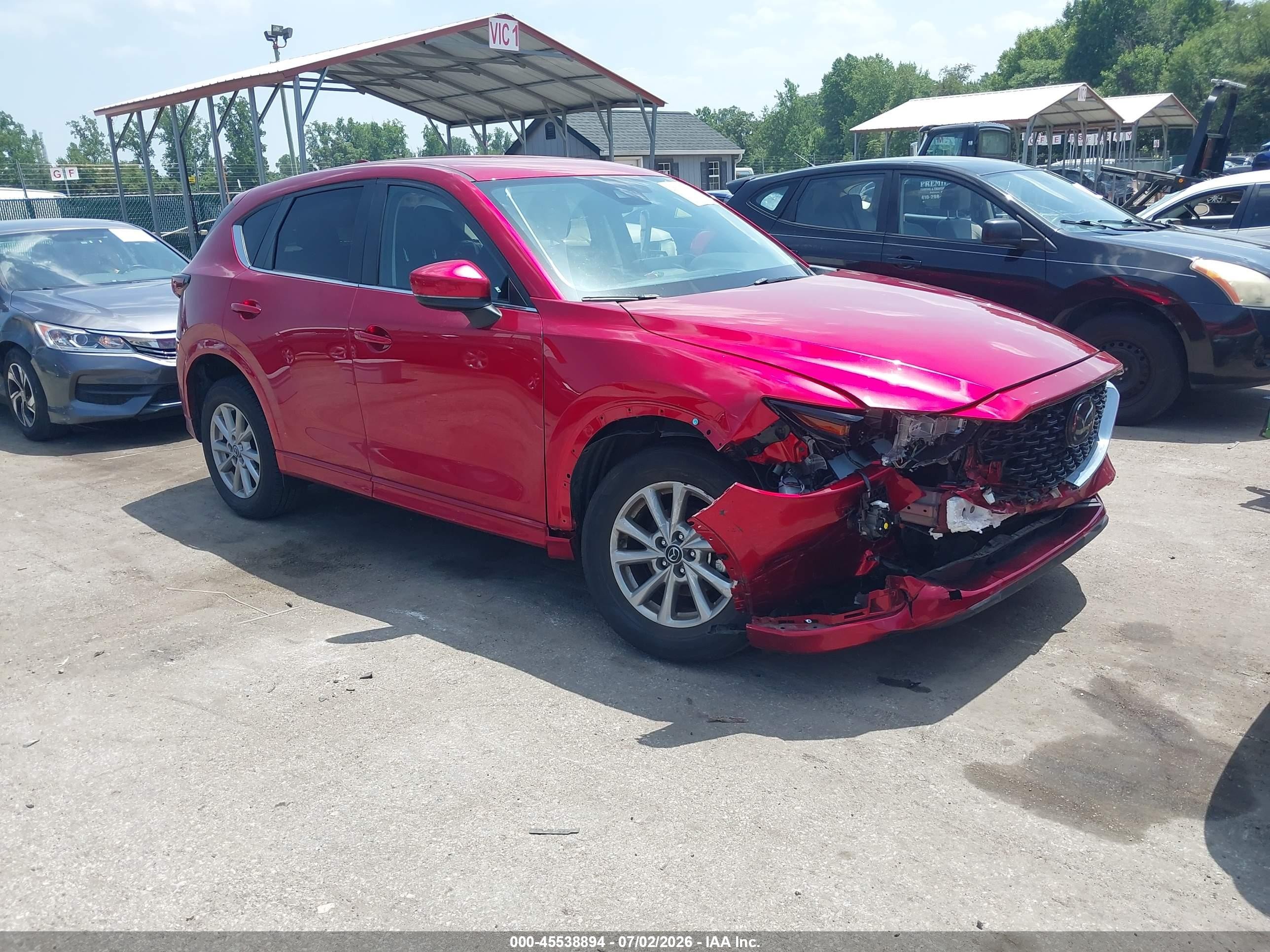 2024 Mazda CX-5 S Select, VIN JM3KFBBL3R0438560 — Side