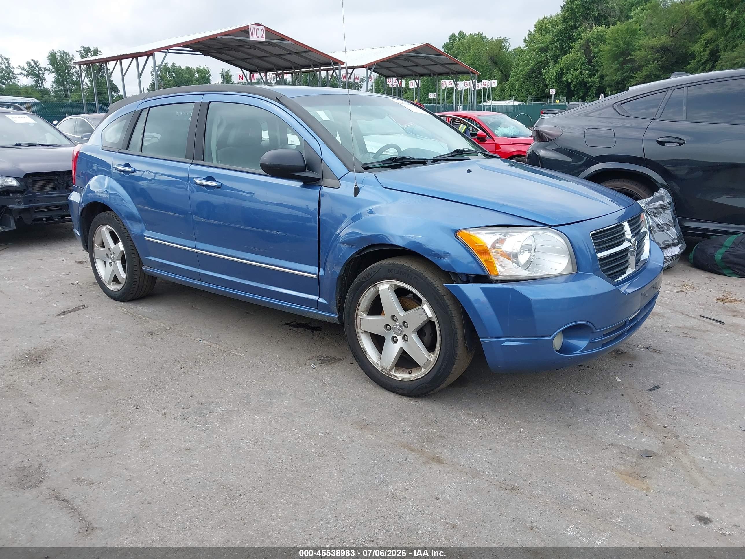 2007 Dodge Caliber R/T, VIN 1B3HE78K67D153232 — Бок