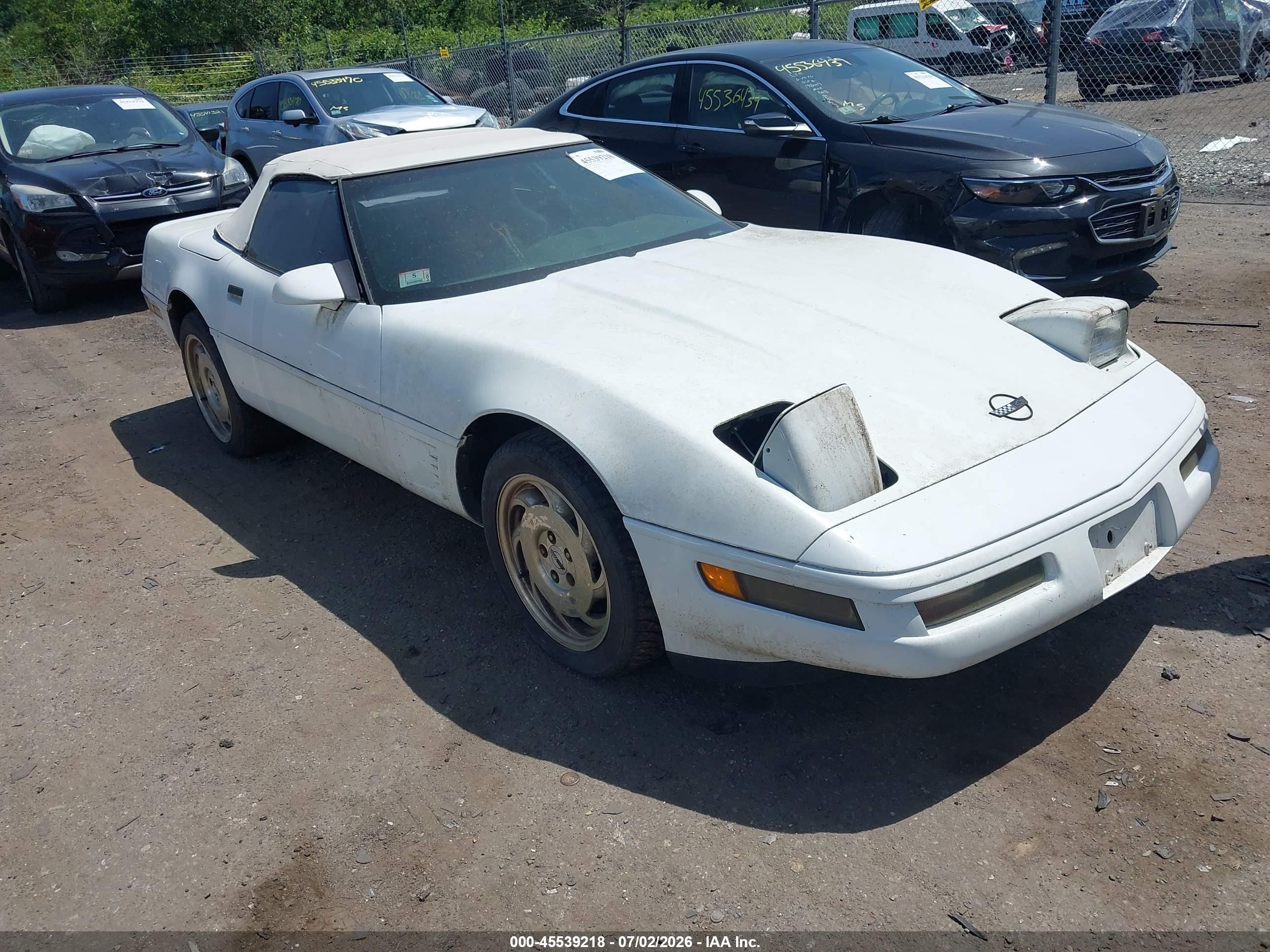 1996 Chevrolet Corvette, VIN 1G1YY32P1T5117979 — Normal wear