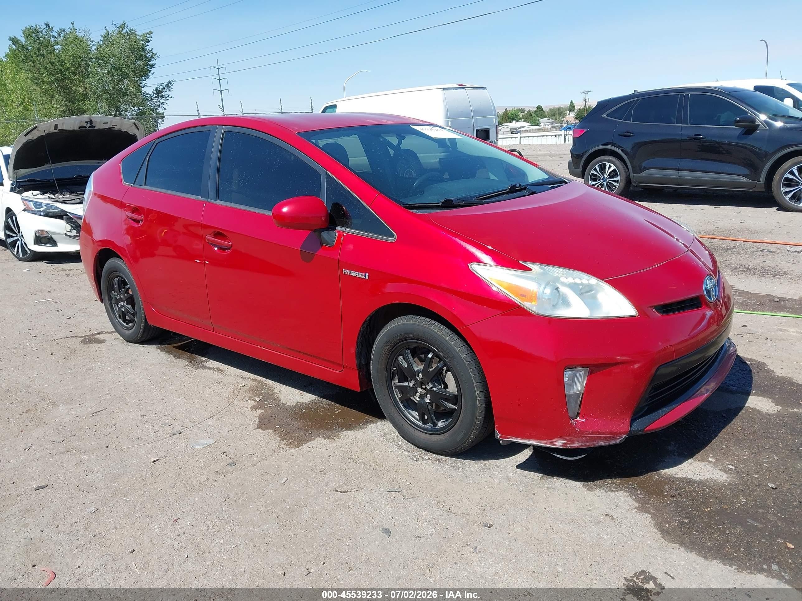 2013 Toyota Prius Persona, VIN JTDKN3DU2D5569529 — Normal wear