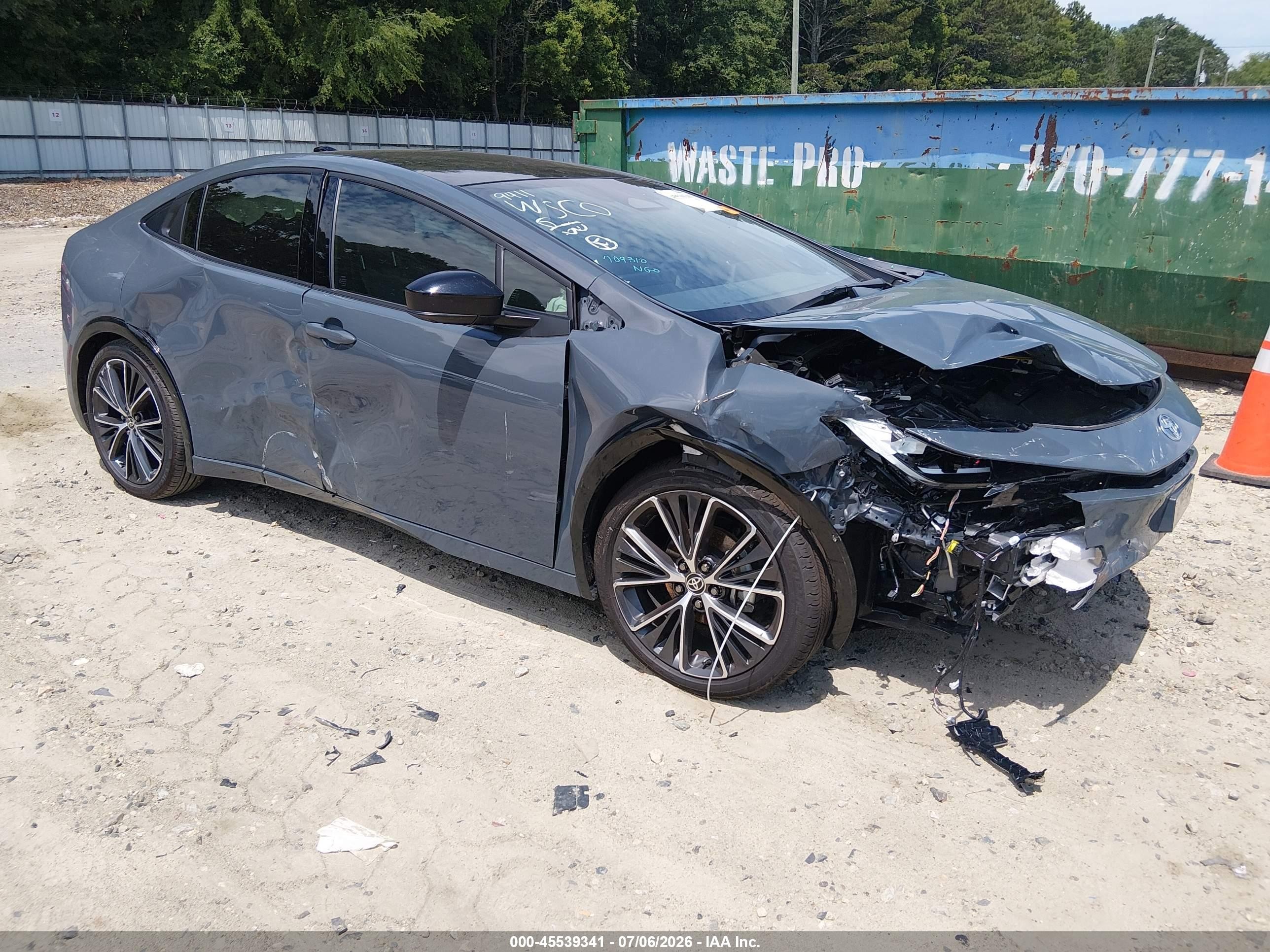 2026 Toyota Prius Nightshade, VIN JTDACAAU4T3069411 — Front end