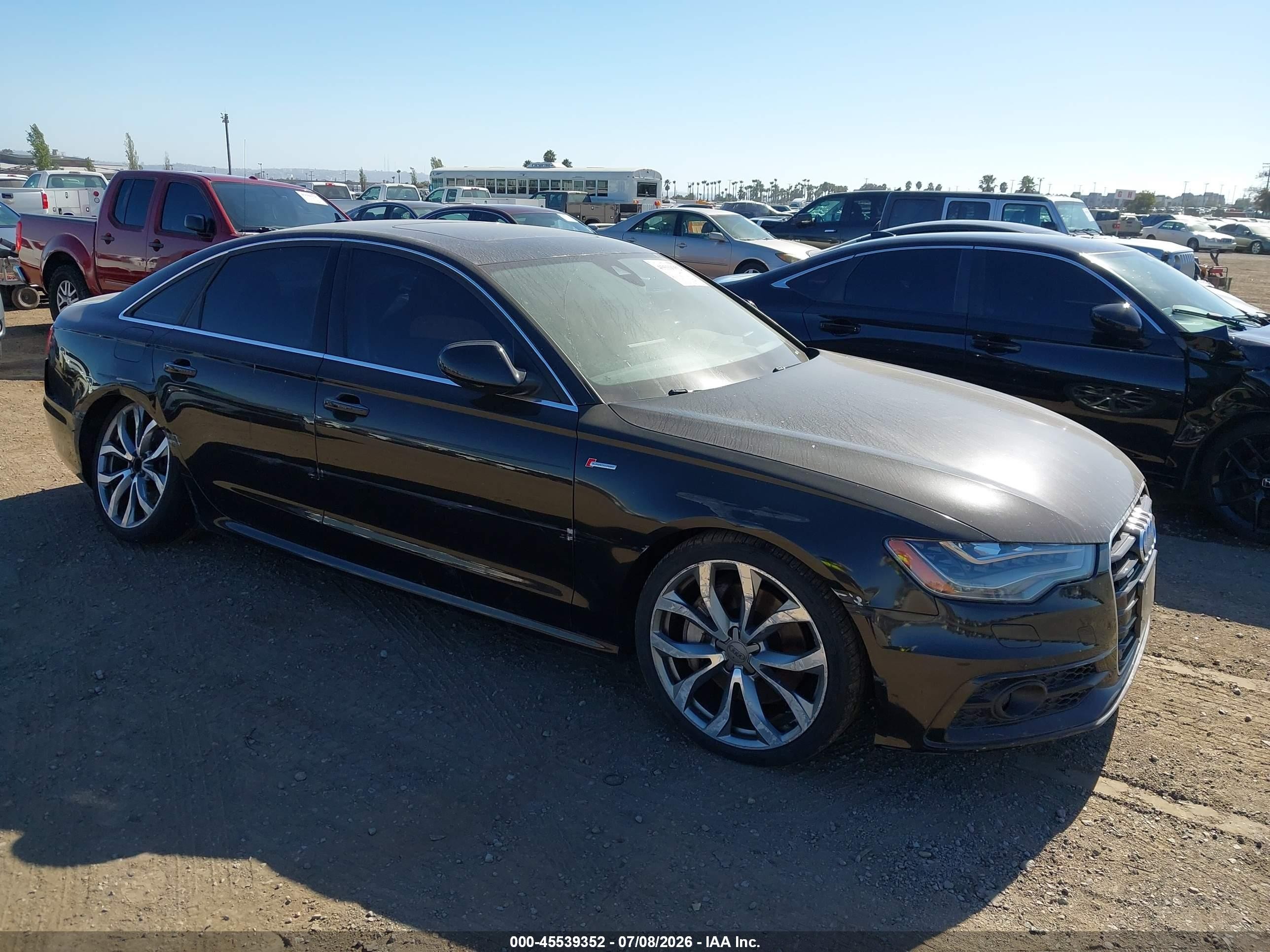 2013 Audi A6 Prestige, VIN WAUJGAFC2DN125191 — Бок