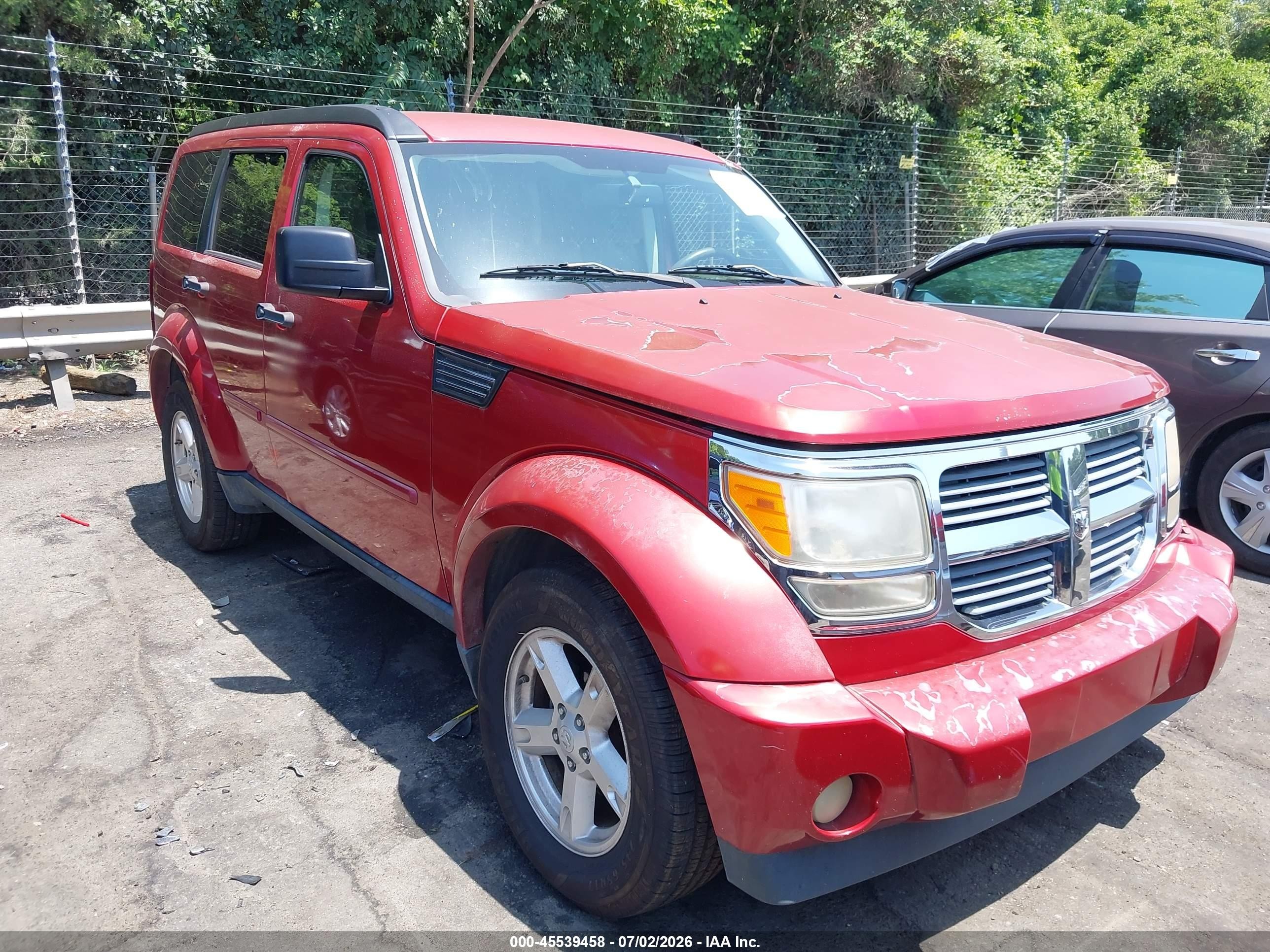 2007 Dodge Nitro SLT, VIN 1D8GT58K17W614167 — Side