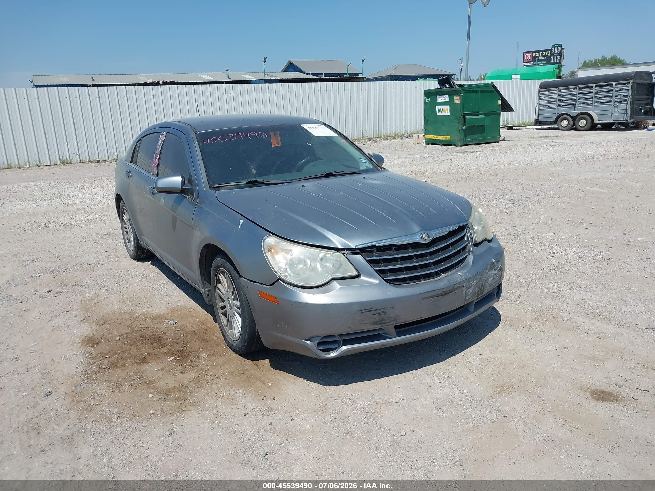 2007 Chrysler Sebring Touring, VIN 1C3LC56R37N520234 — Not stated