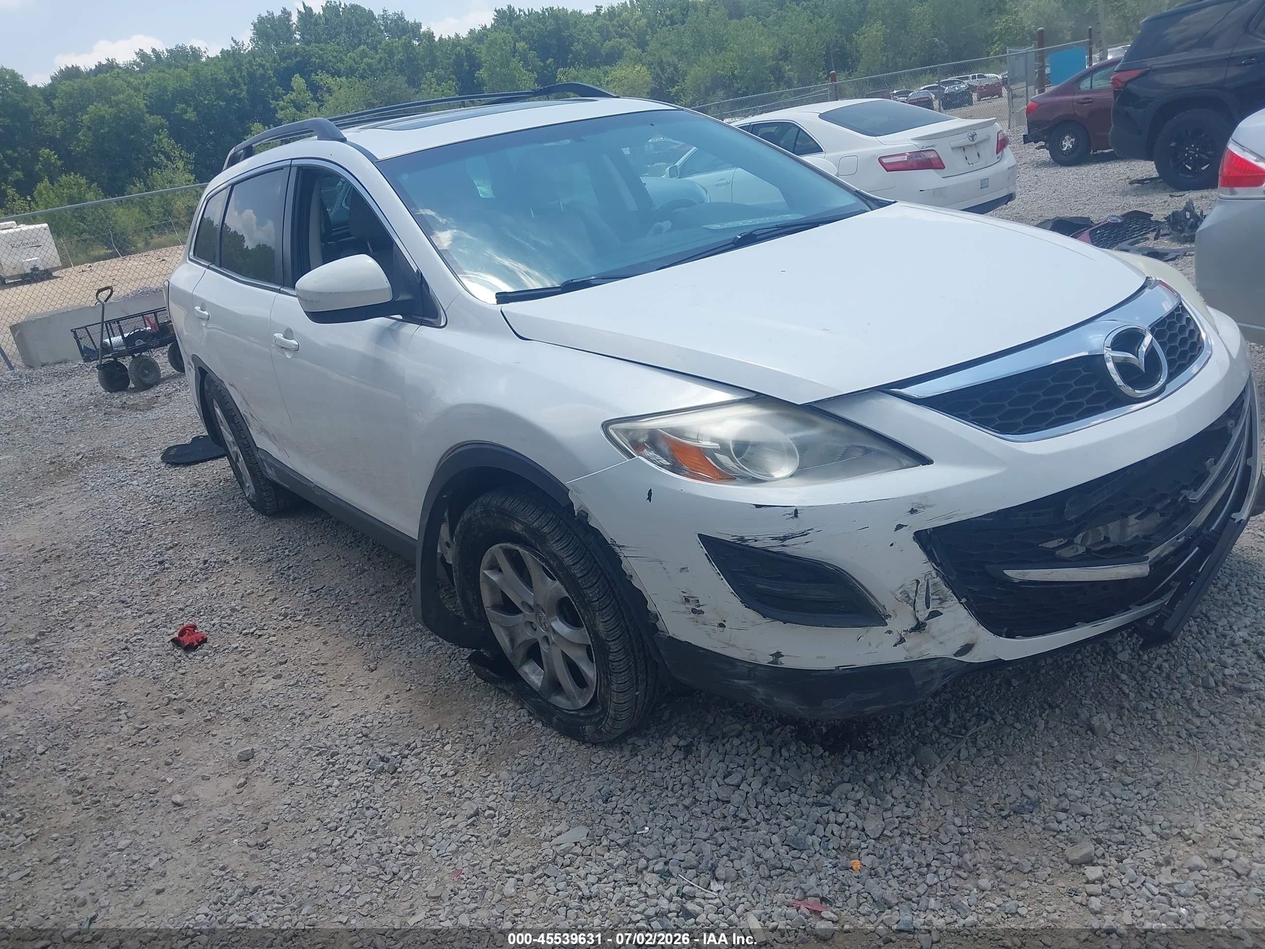 2012 Mazda CX-9 Touring, VIN JM3TB3CA6C0366070 — Side