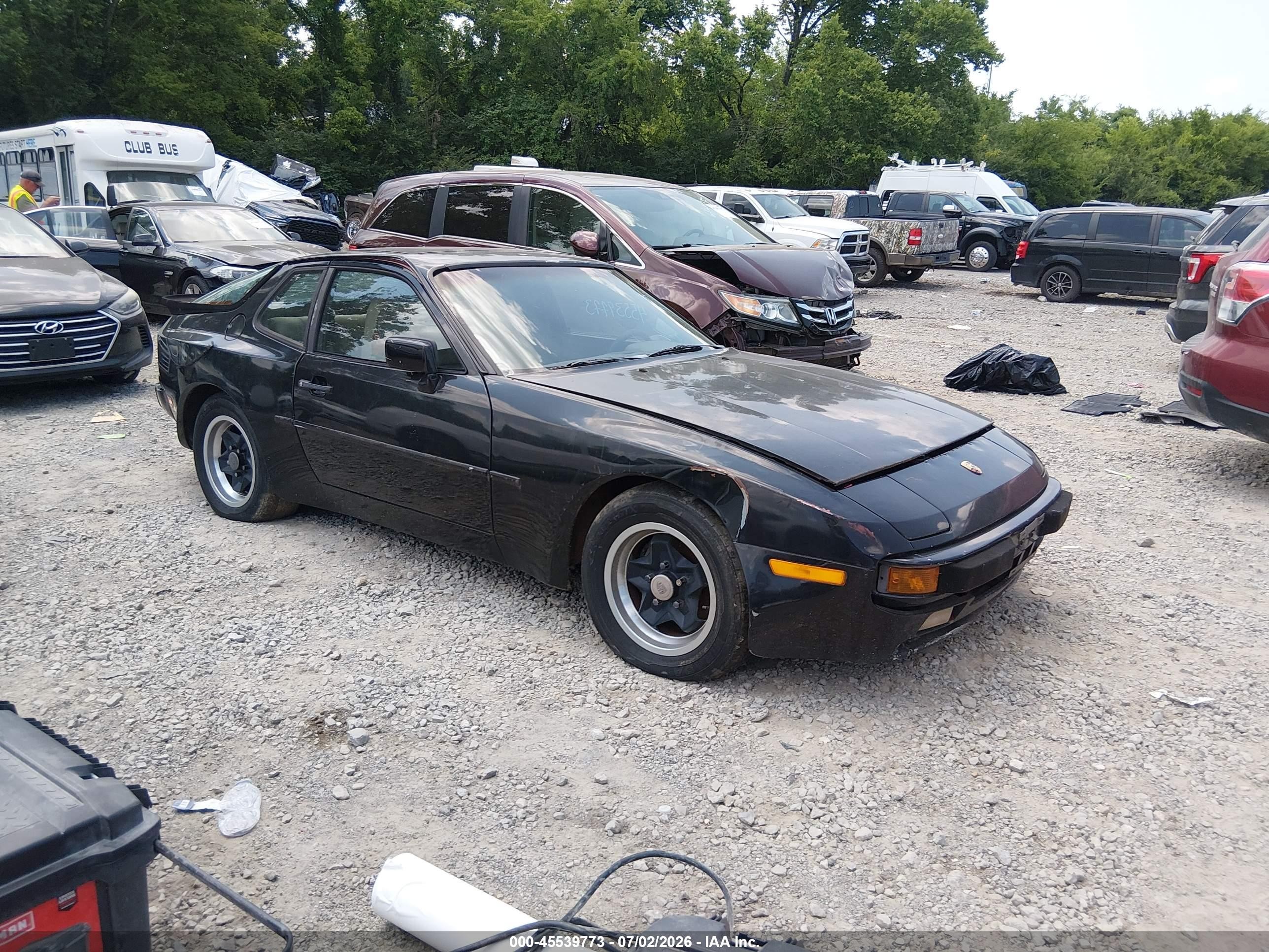 1985 Porsche 944, VIN WP0AA0940FN474159 — Обычный износ