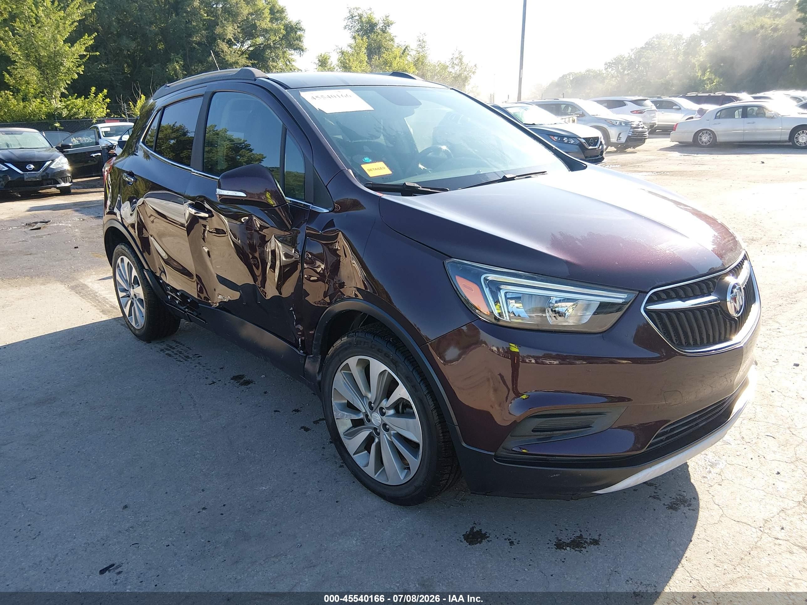 2017 Buick Encore Preferred, VIN KL4CJASB9HB154652 — Side