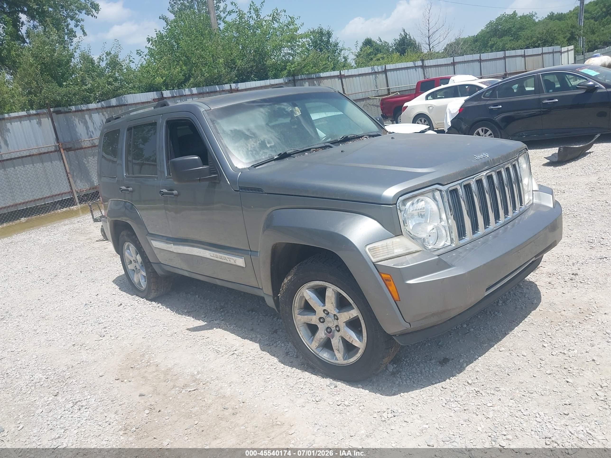 2012 Jeep Liberty Limited, VIN 1C4PJMCK8CW107685 — Обычный износ